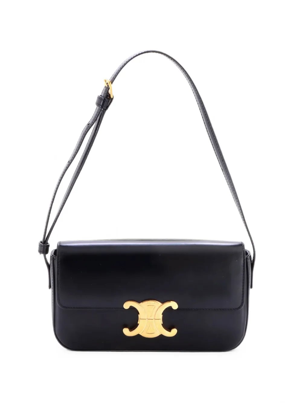 Triomphe East-West Smooth Calfskin shoulder bag