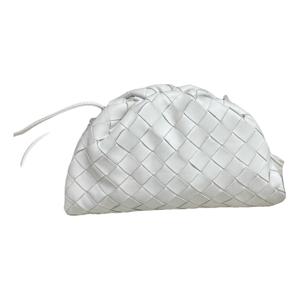 Pouch leather crossbody bag