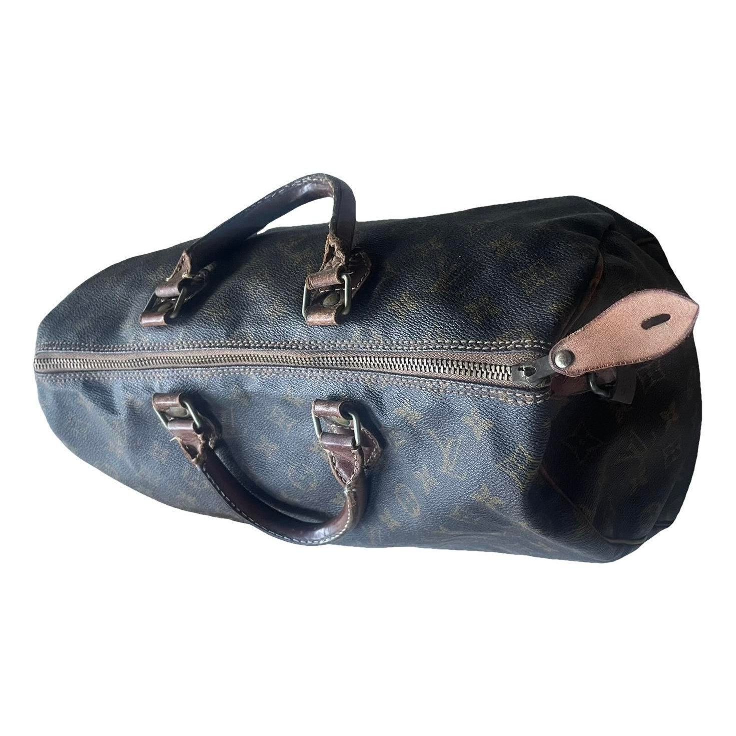 Speedy leather handbag