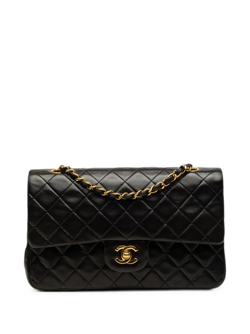 1994-1996 Medium Classic Lambskin Double Flap shoulder bag