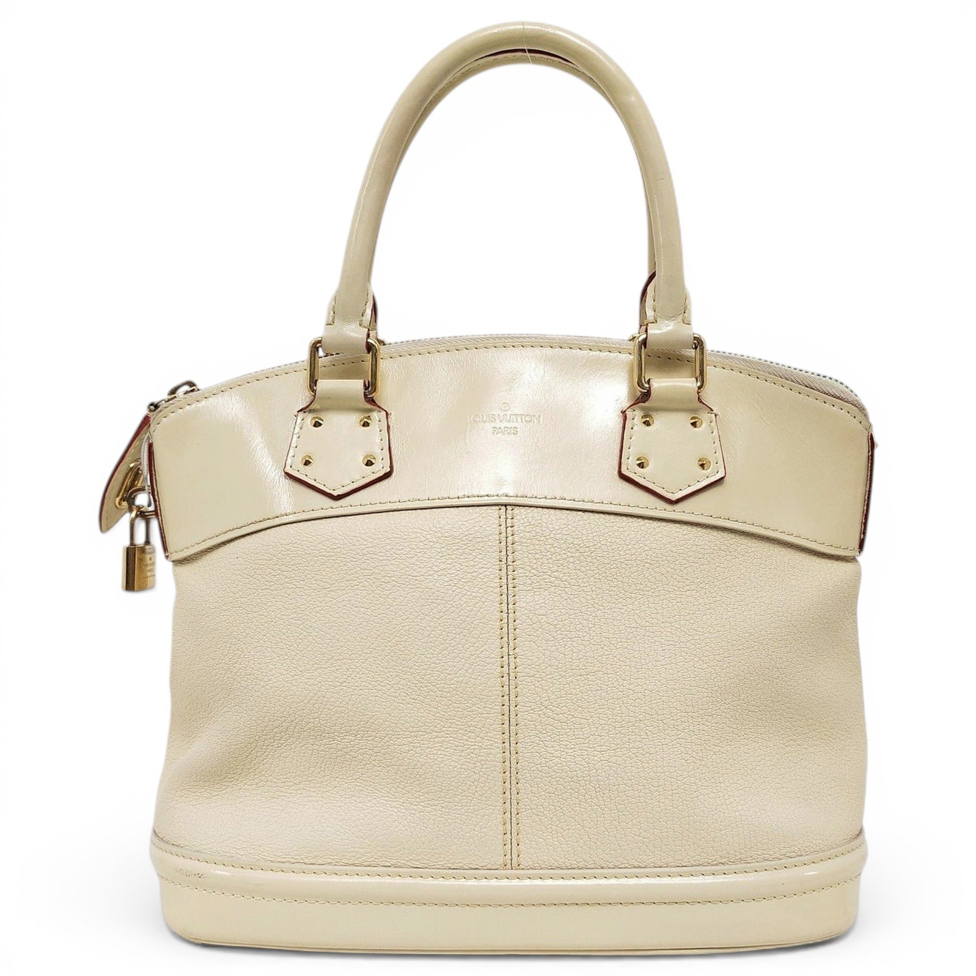 Lockit leather handbag