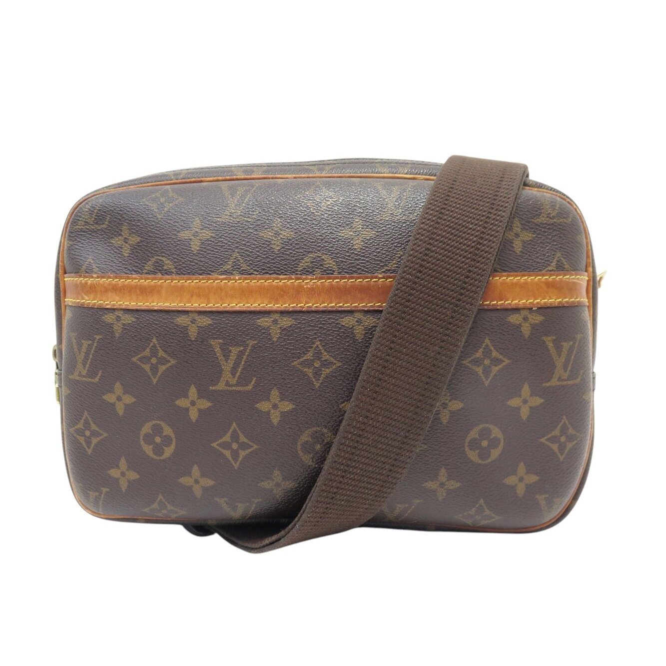 Reporter cloth crossbody bag