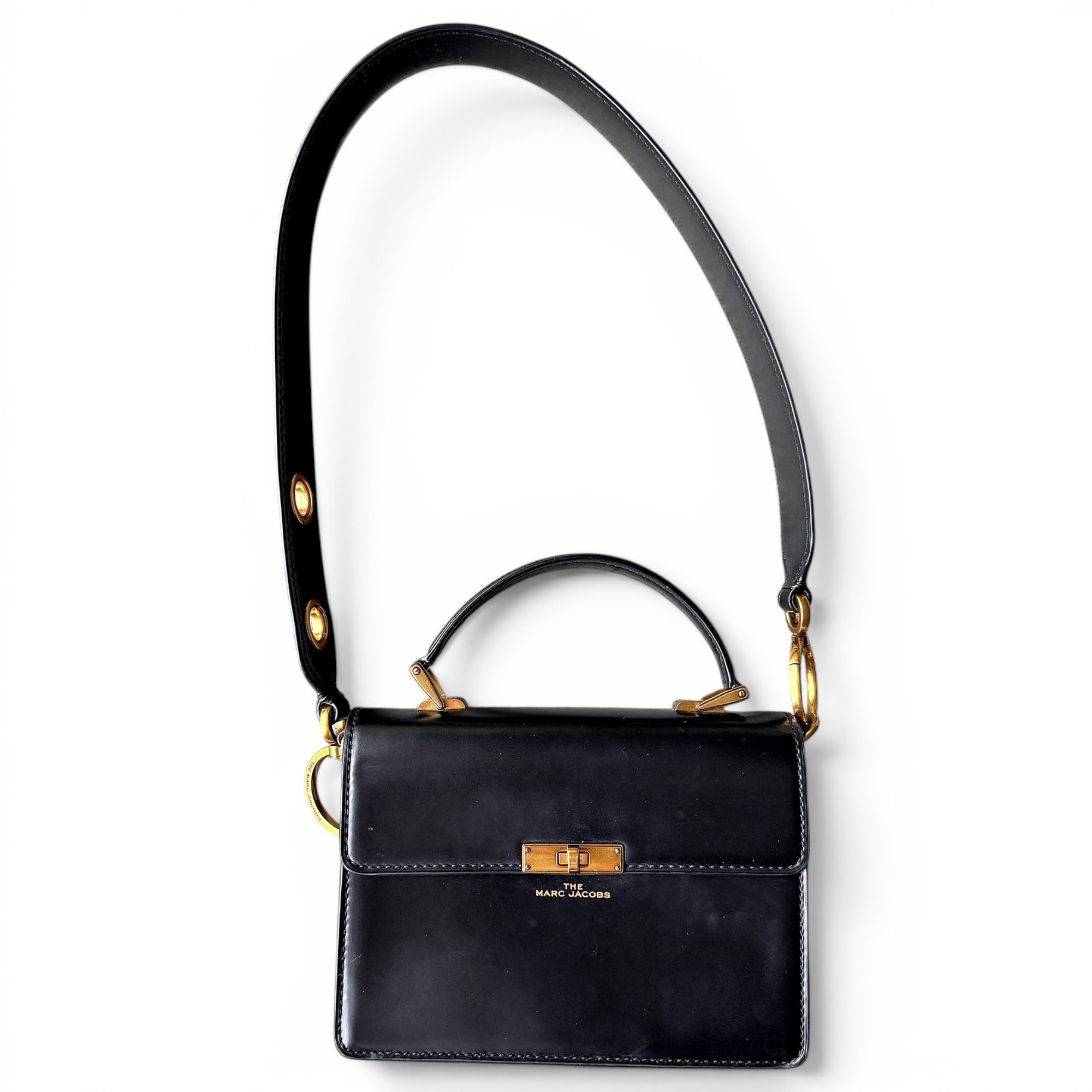 Downtown leather handbag