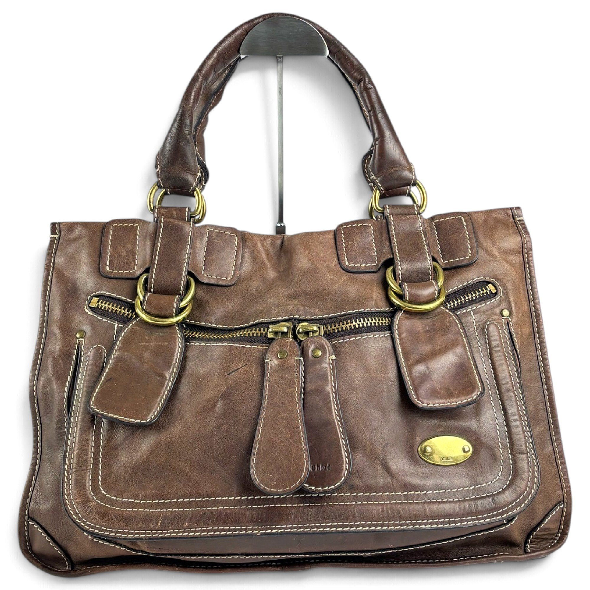 Chloe Bay leather handbag