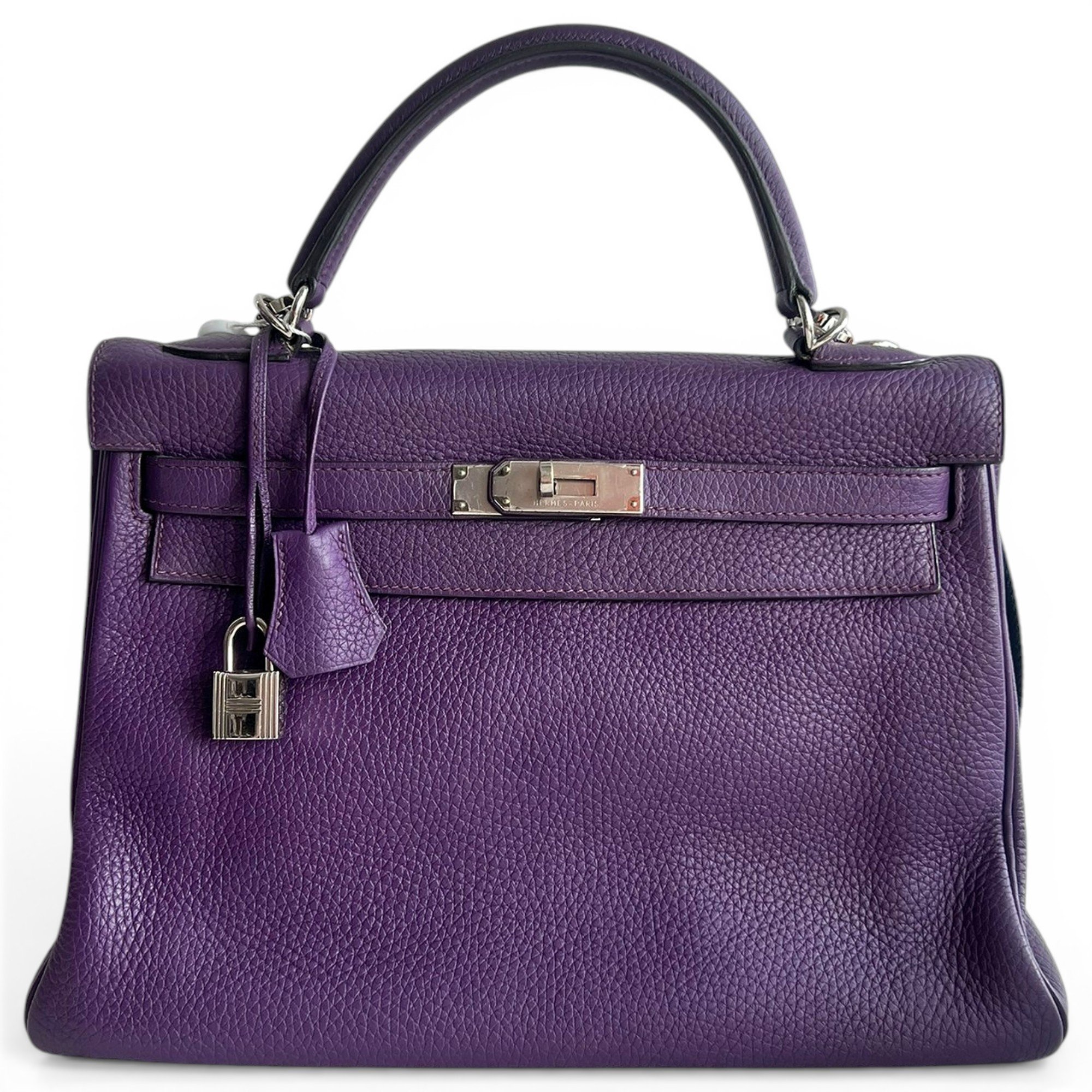Kelly 28 leather handbag