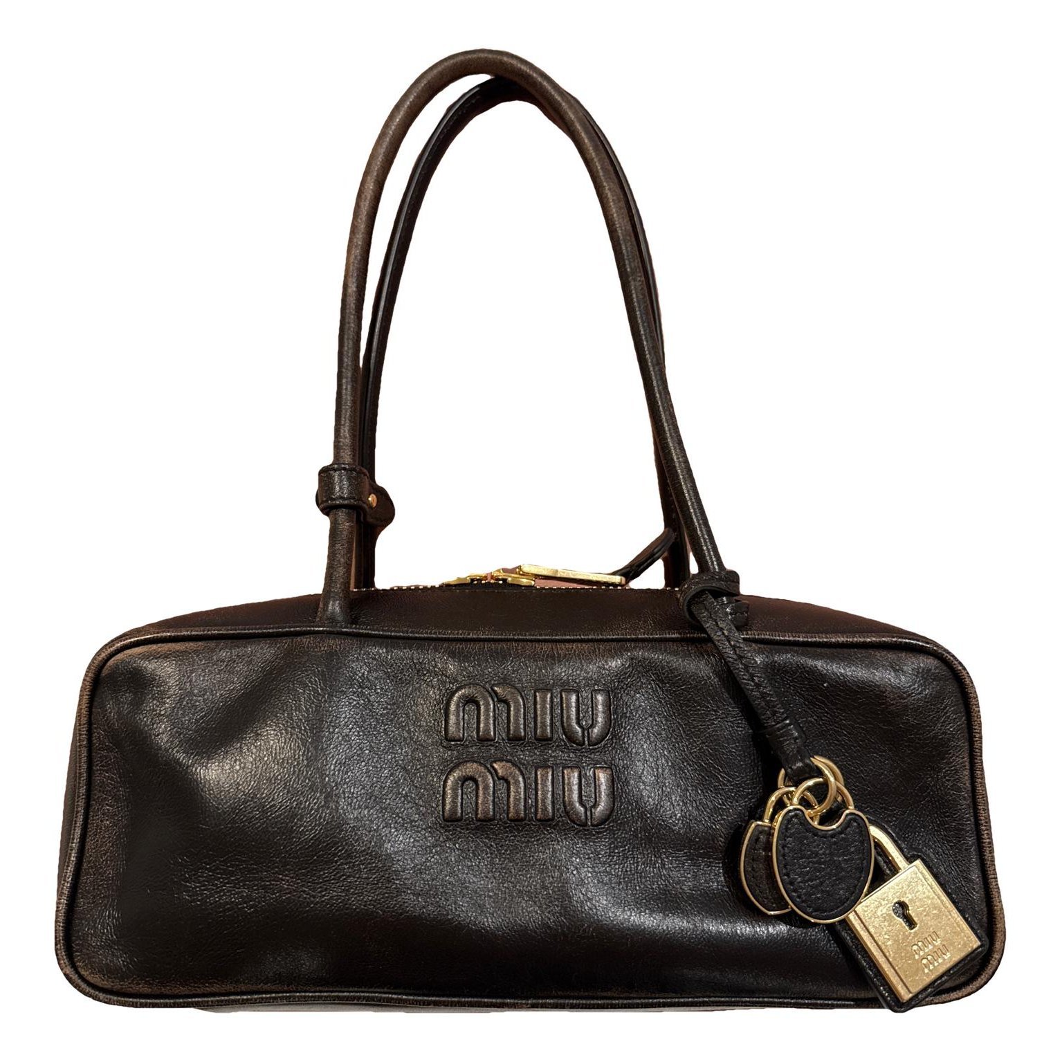 Beau leather handbag