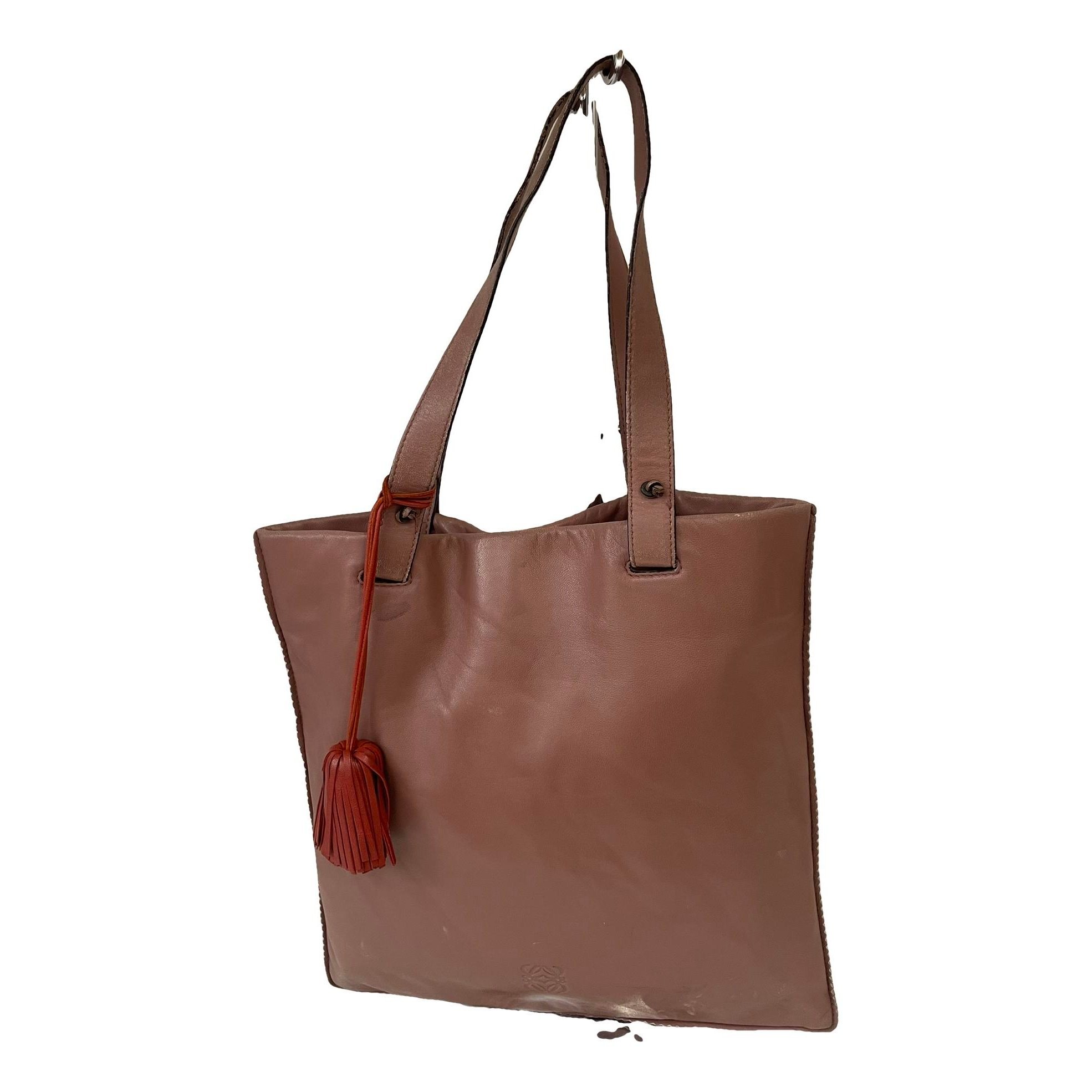Leather handbag