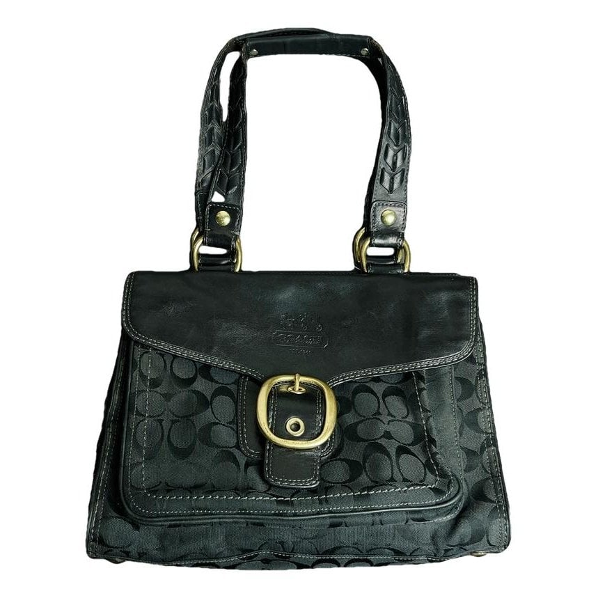Signature Sufflette cloth satchel