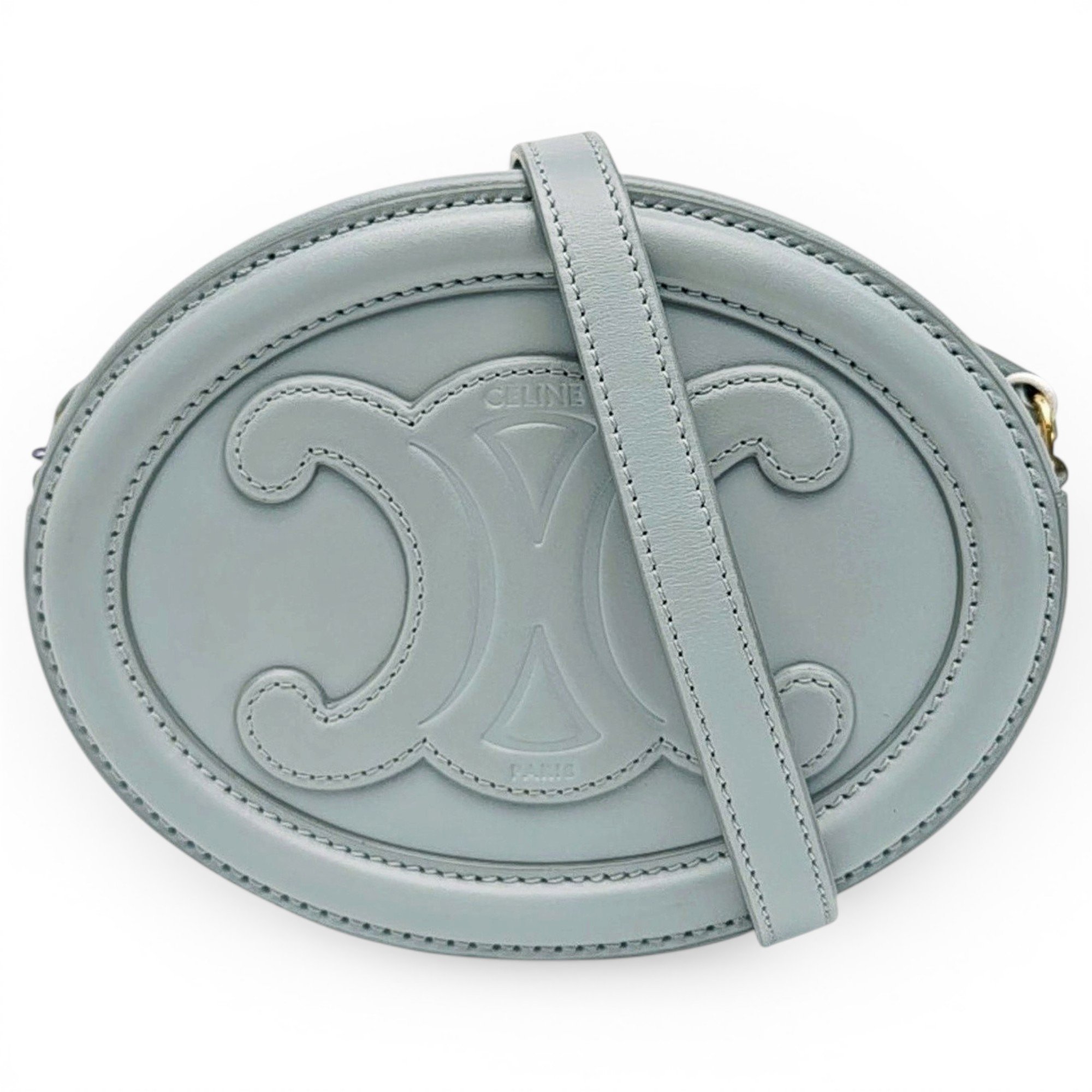 Triomphe leather handbag