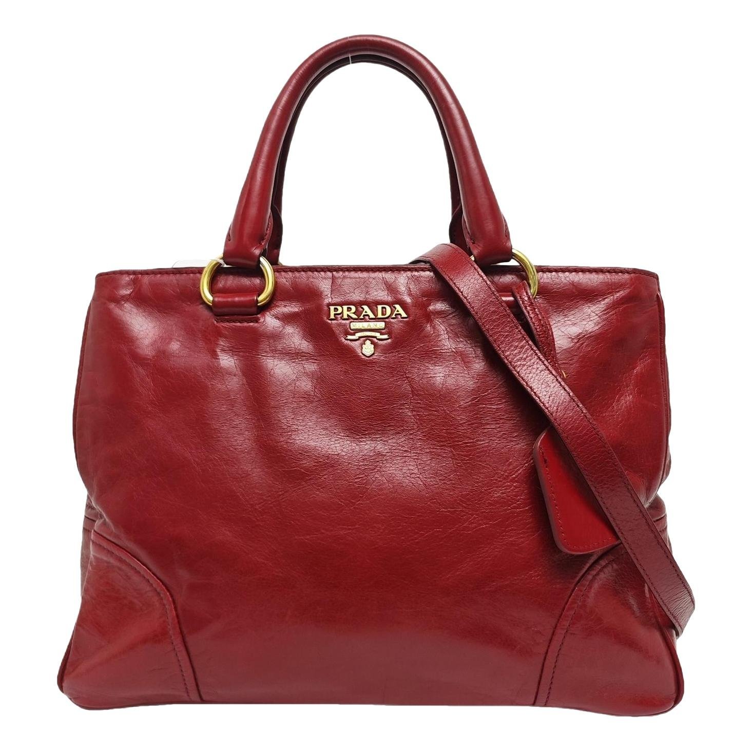 Leather handbag