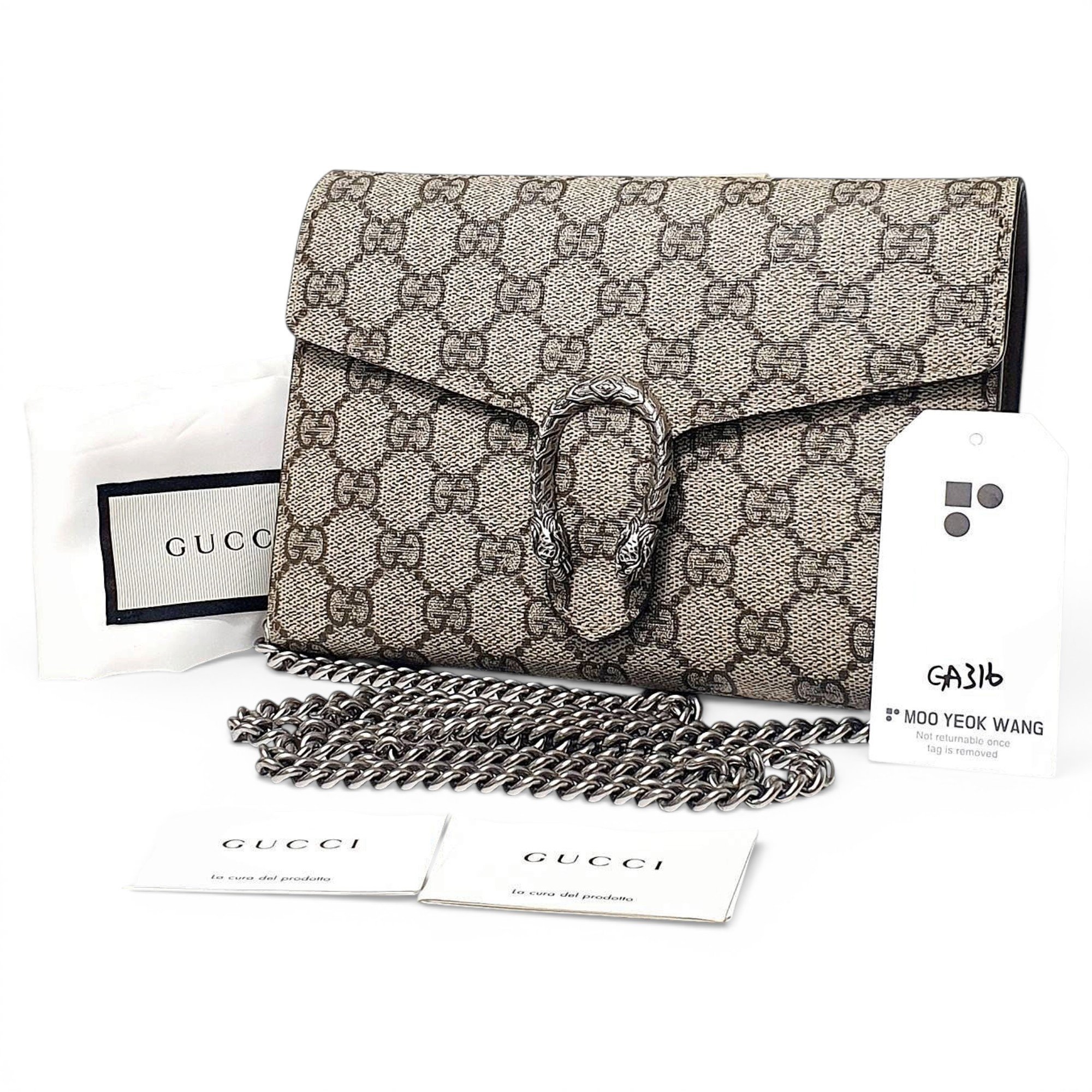 Leather handbag