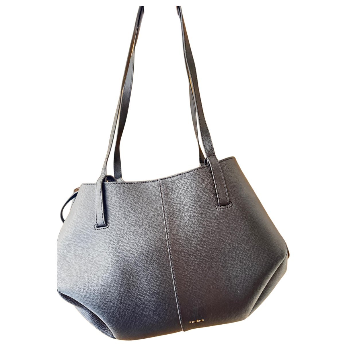 Polene Numéro Neuf leather handbag