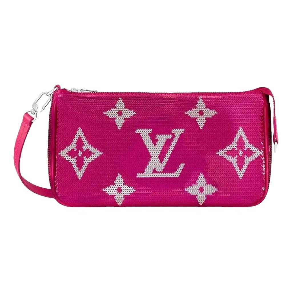 Pochette Accessoire leather handbag