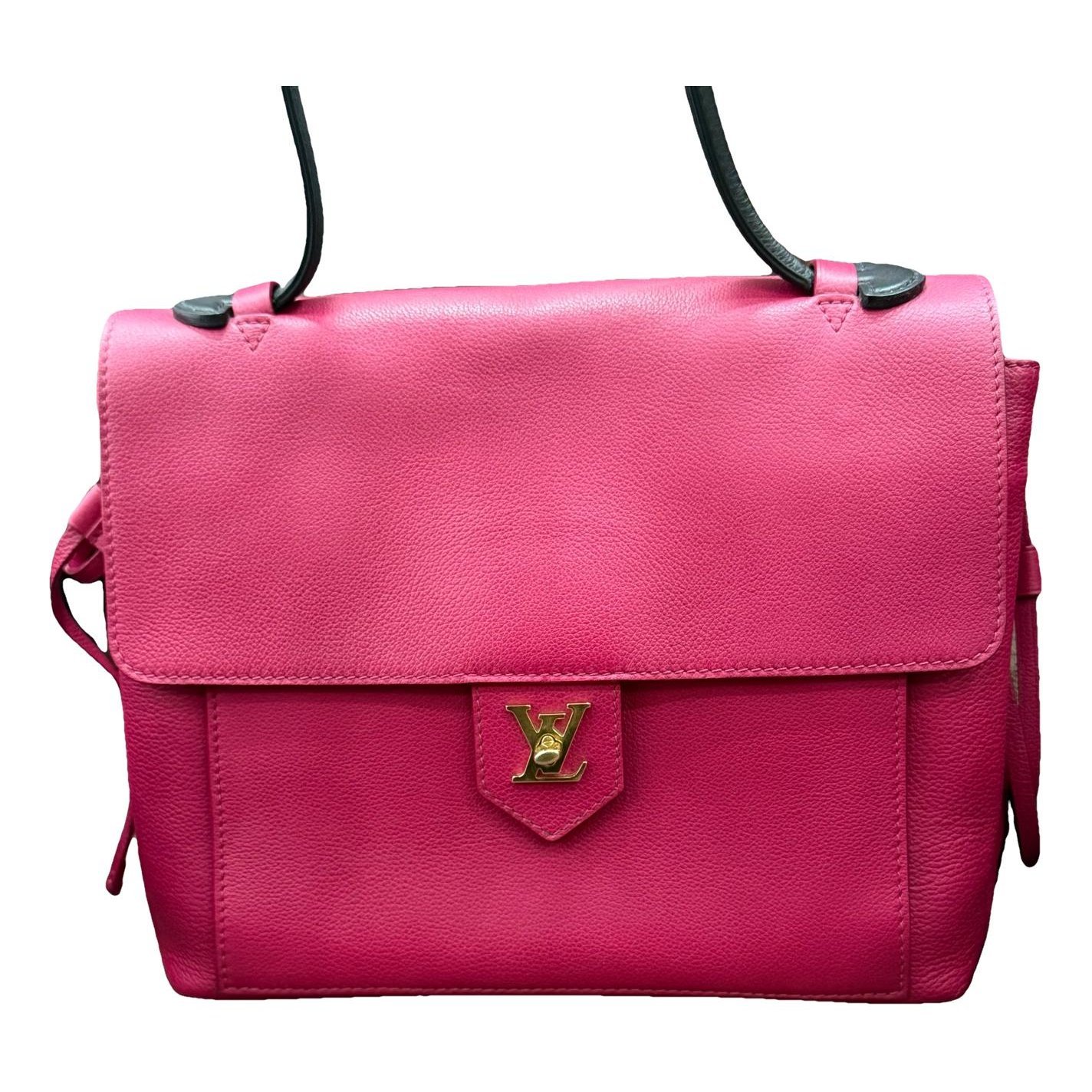 Lockme leather handbag