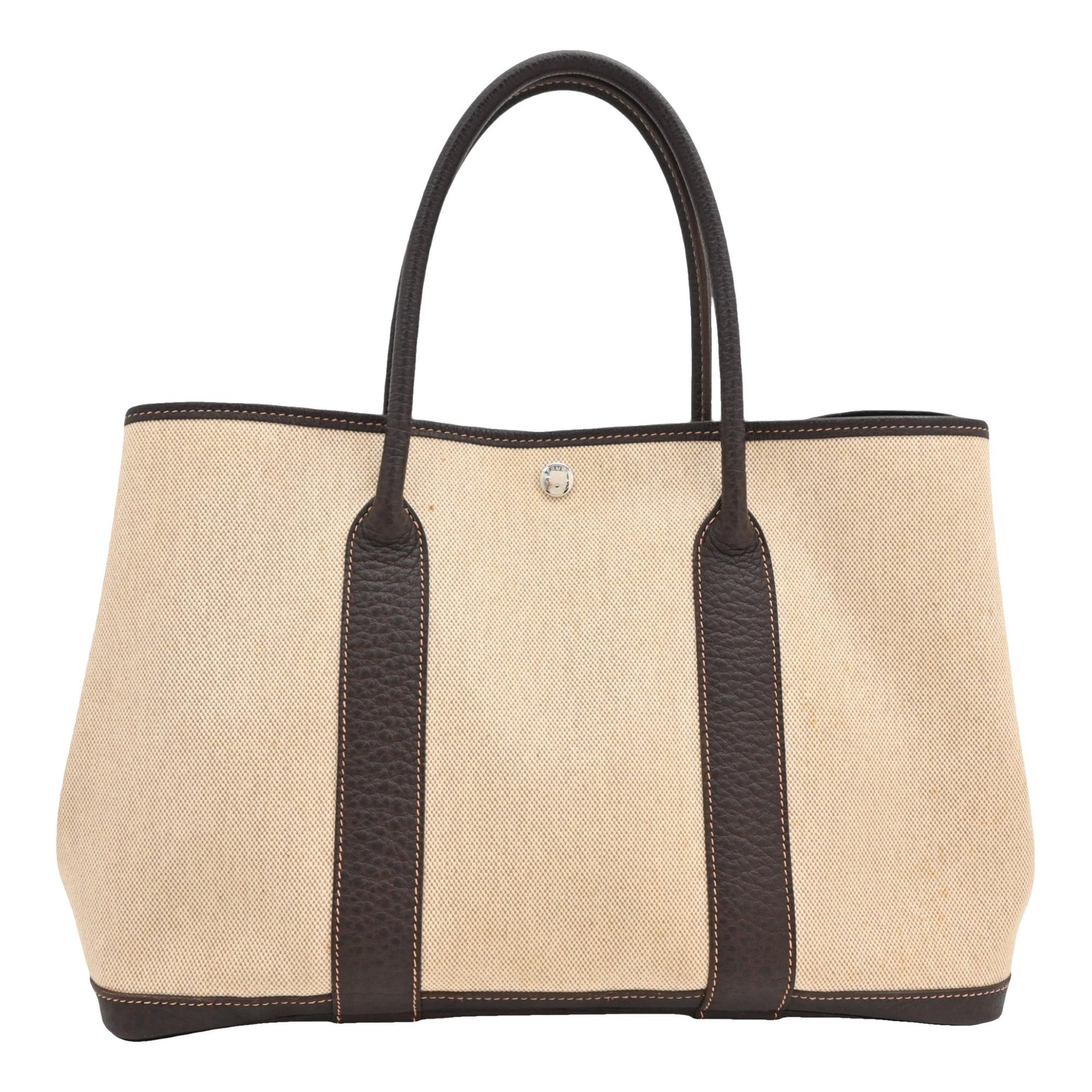 Garden Party leather handbag