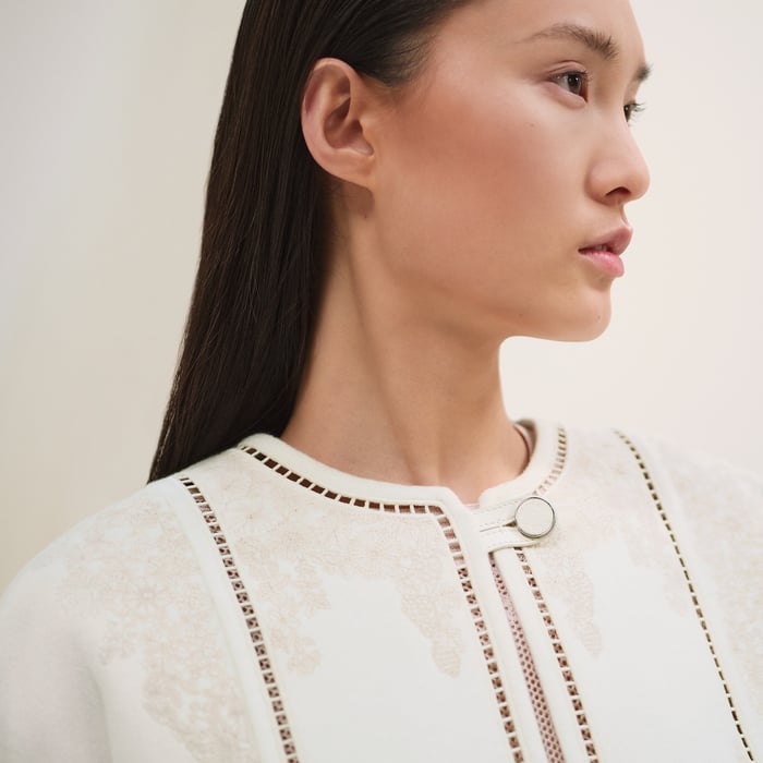 Blanc Naturel Cashmere Jacket