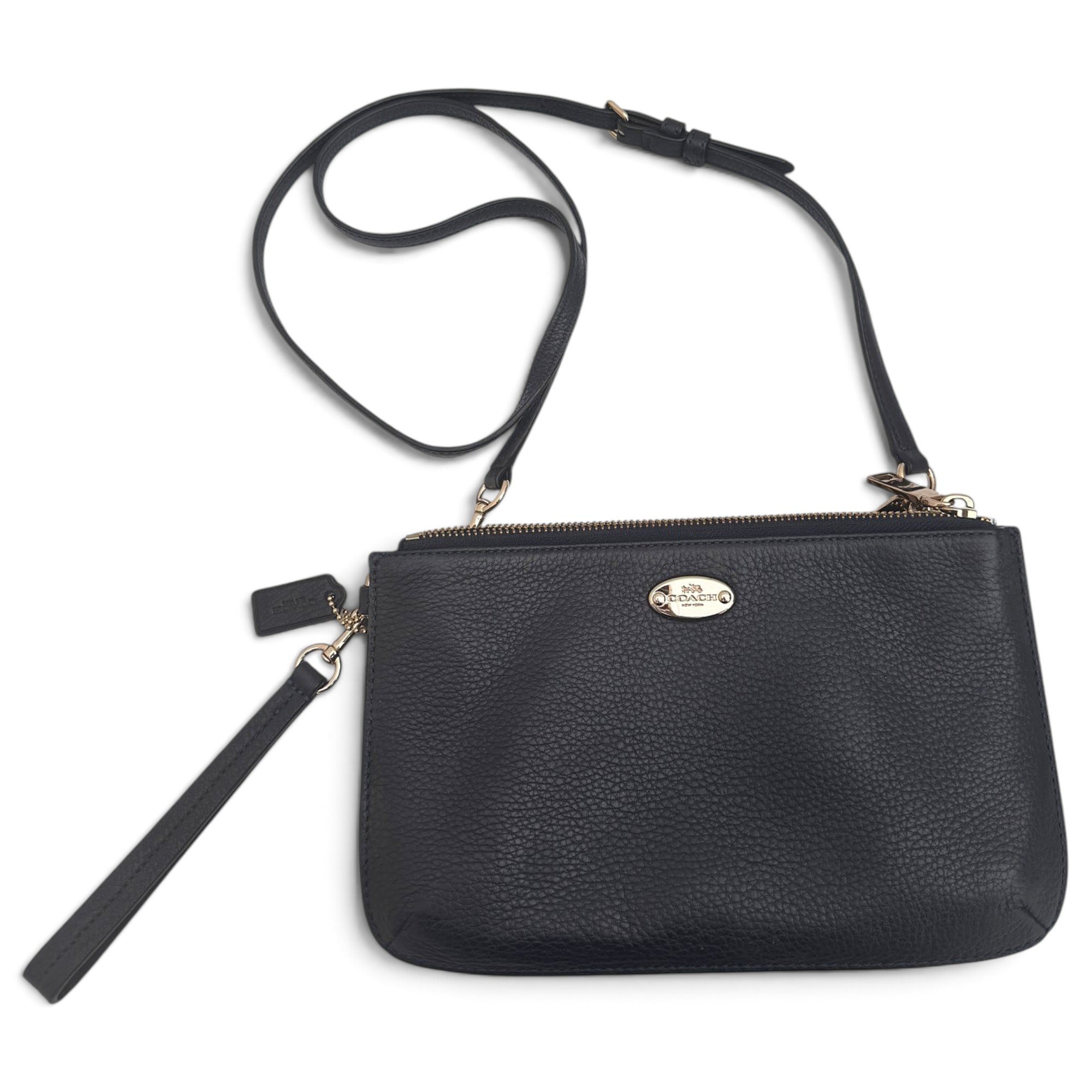 Leather crossbody bag