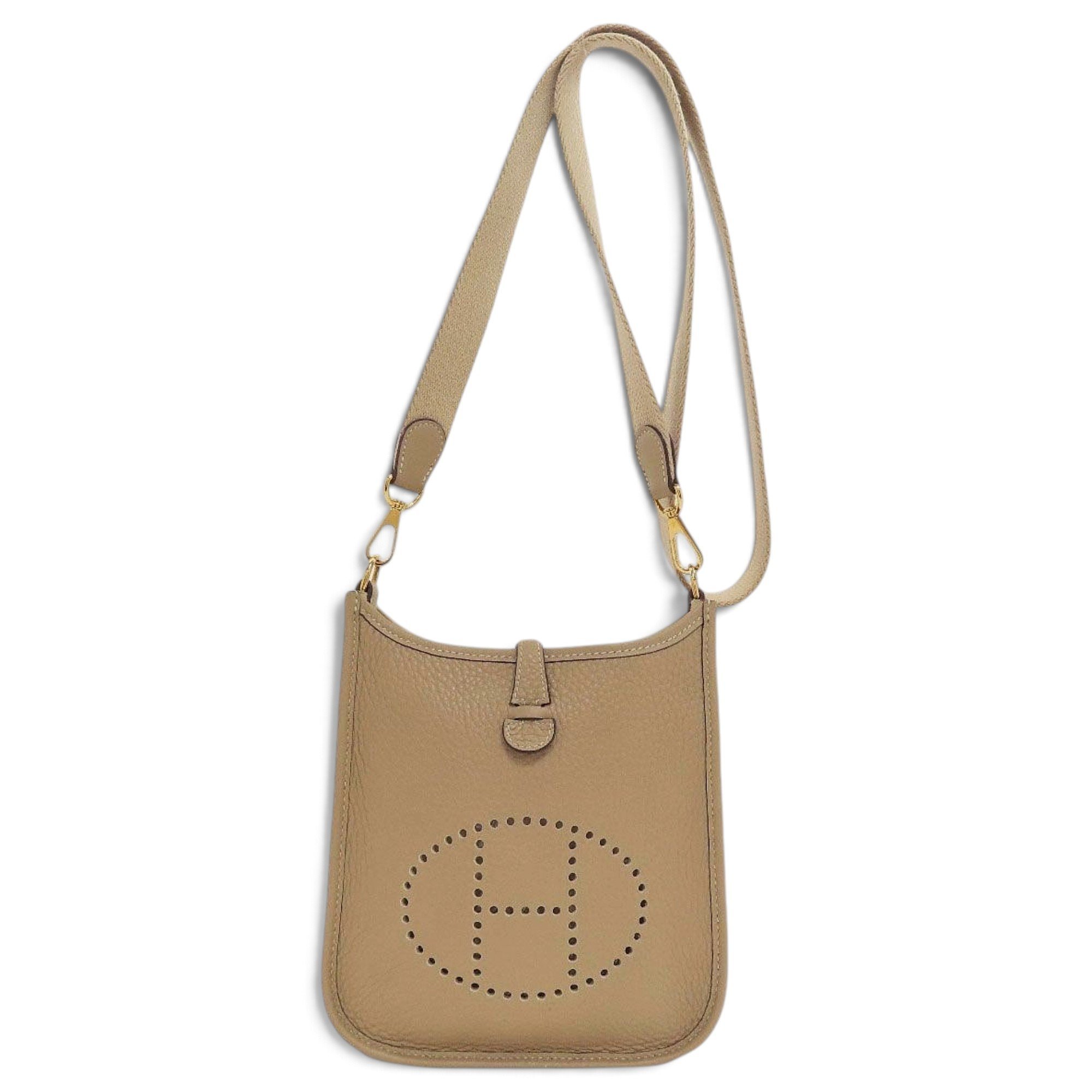 Evelyne leather handbag