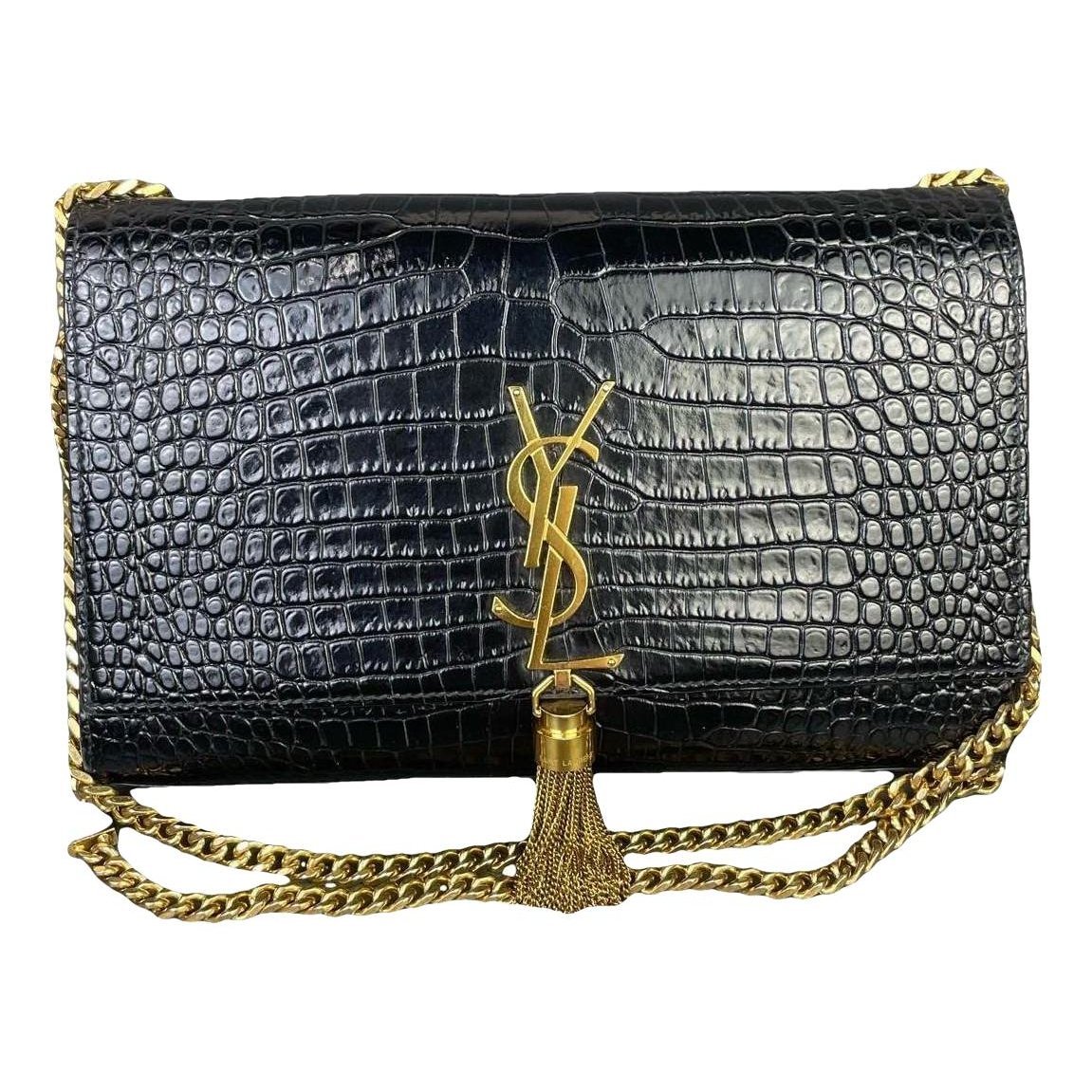 Pompom Kate leather handbag