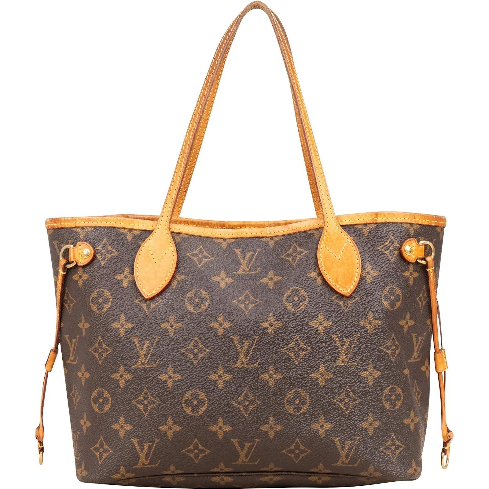 Neverfull leather handbag
