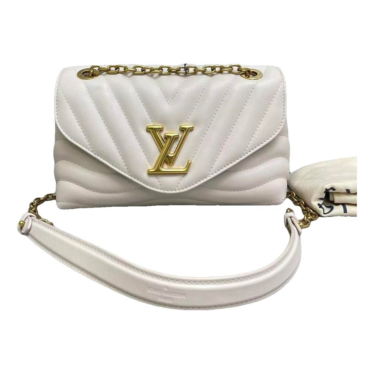 New Wave leather handbag