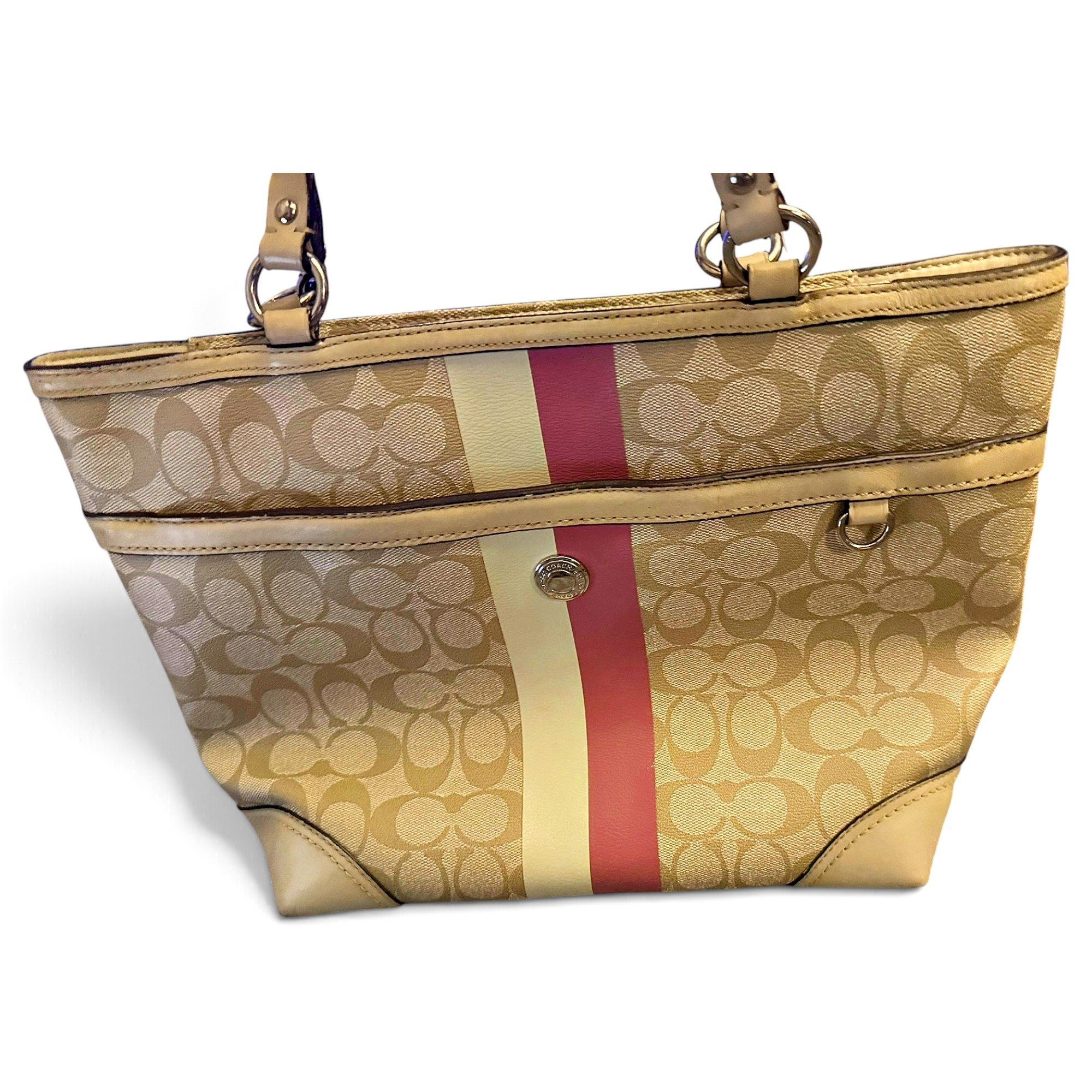 CITY ZIP TOTE leather tote