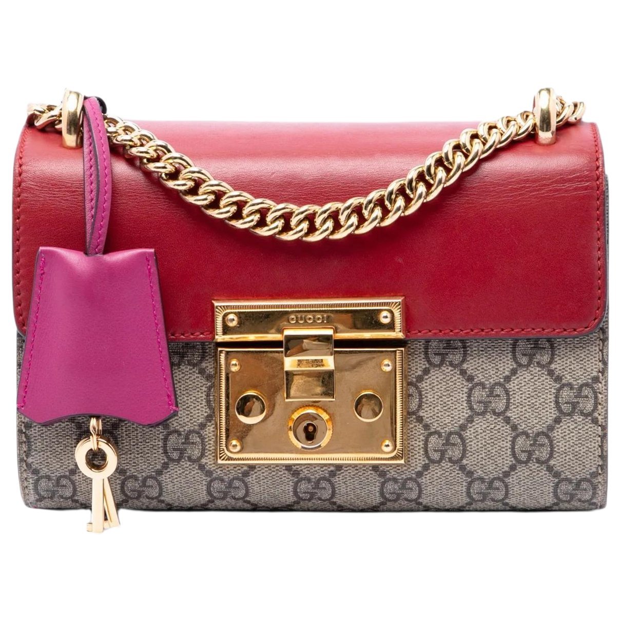 Padlock cloth crossbody bag