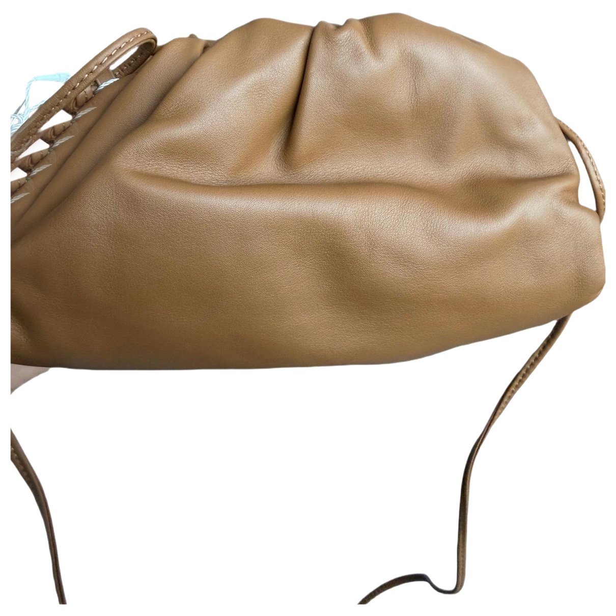 Pouch leather crossbody bag