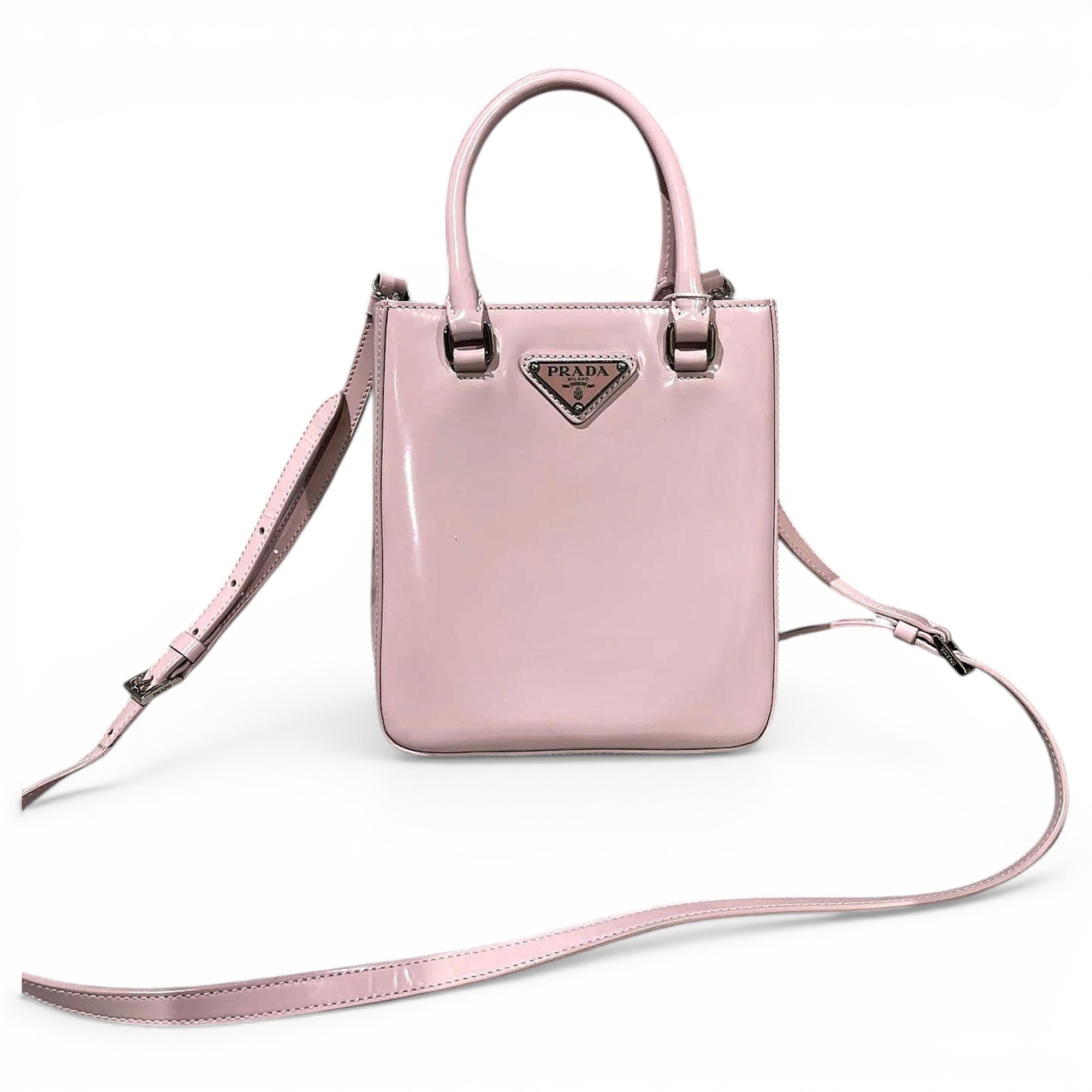Leather tote