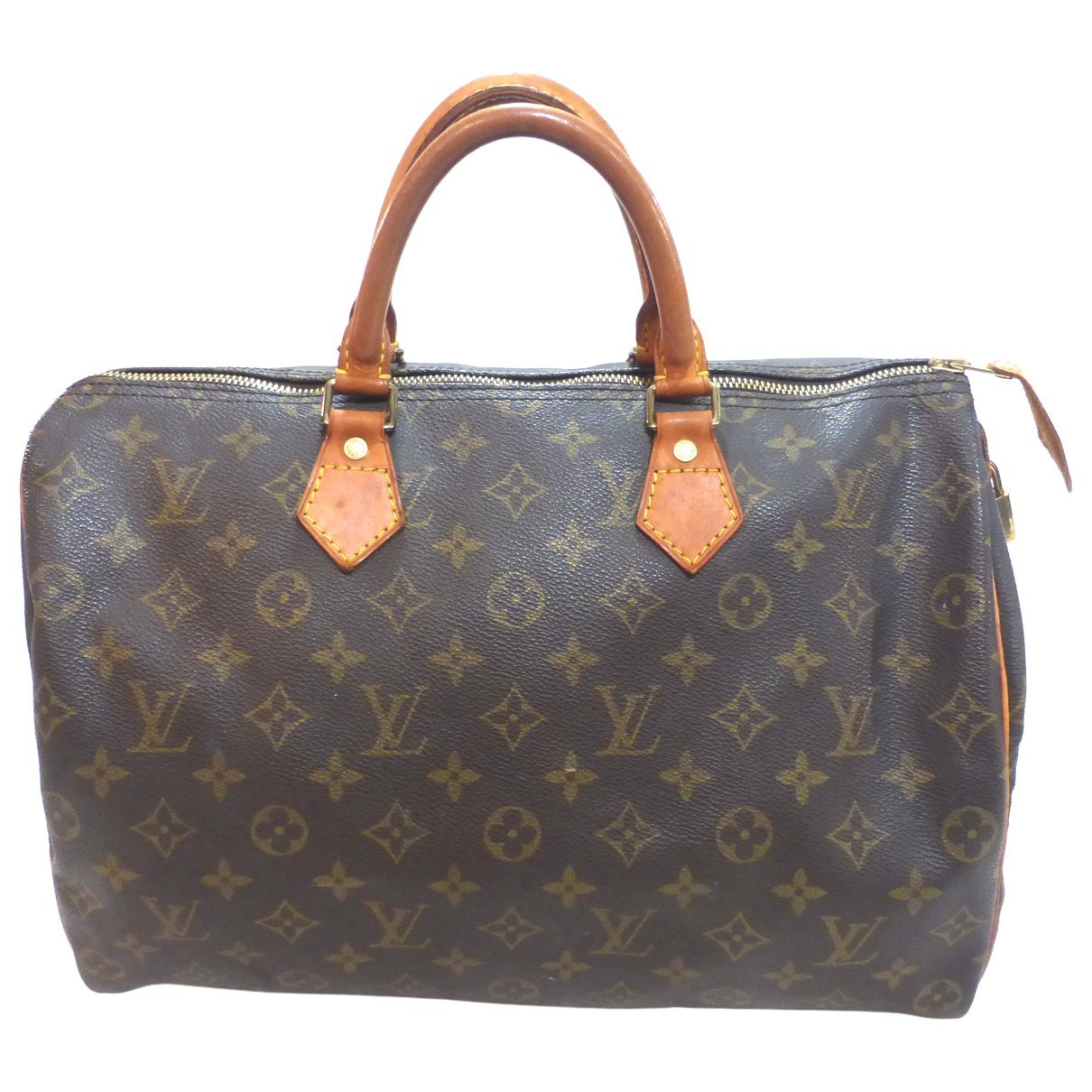 Speedy leather handbag