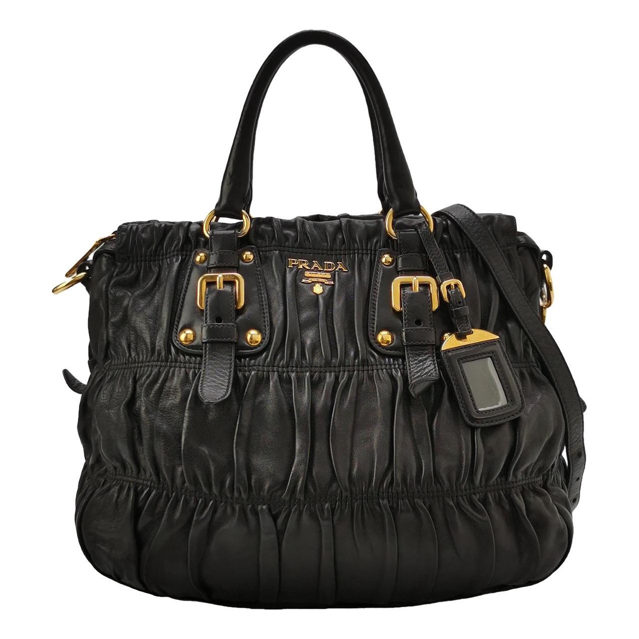 Leather tote