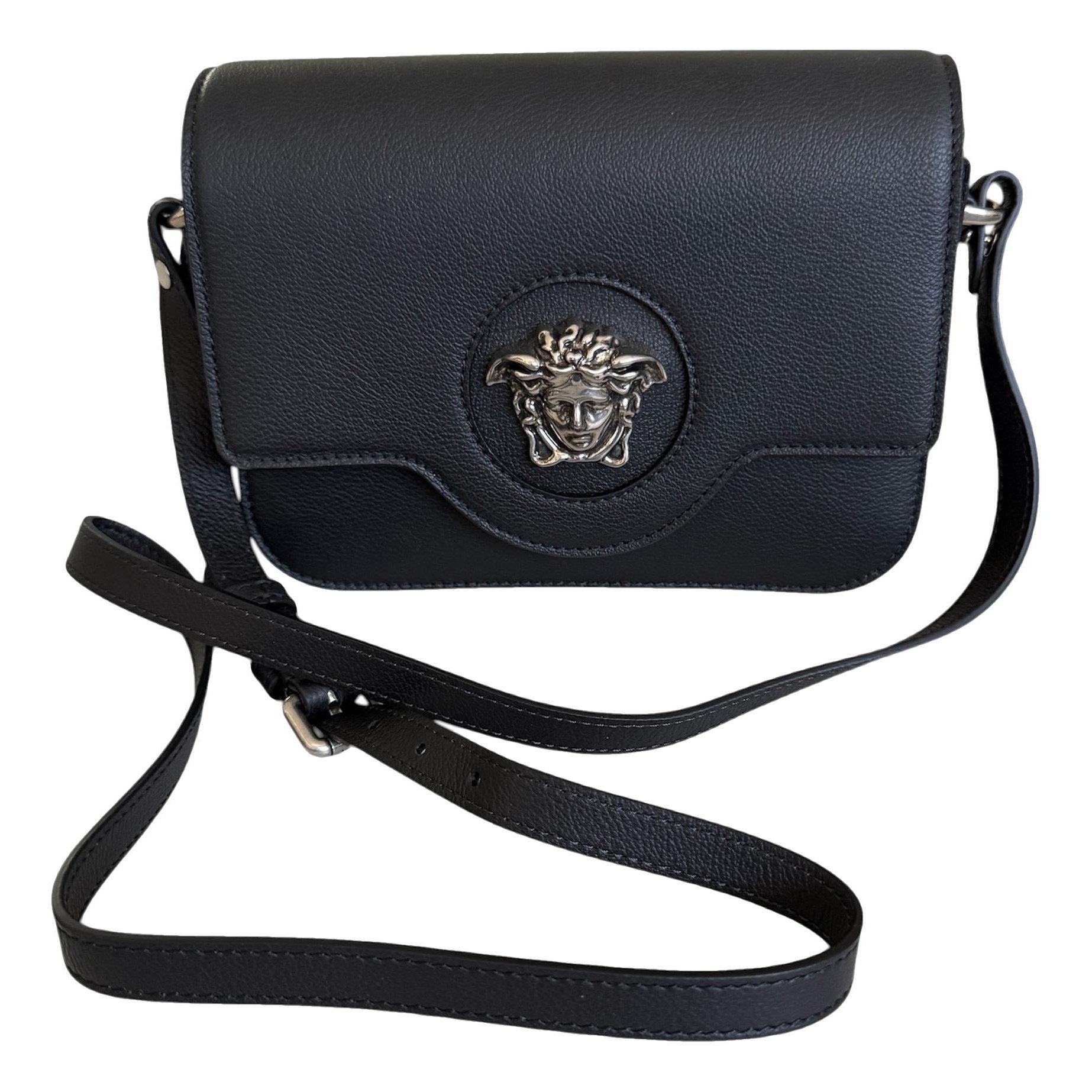 La Medusa leather handbag