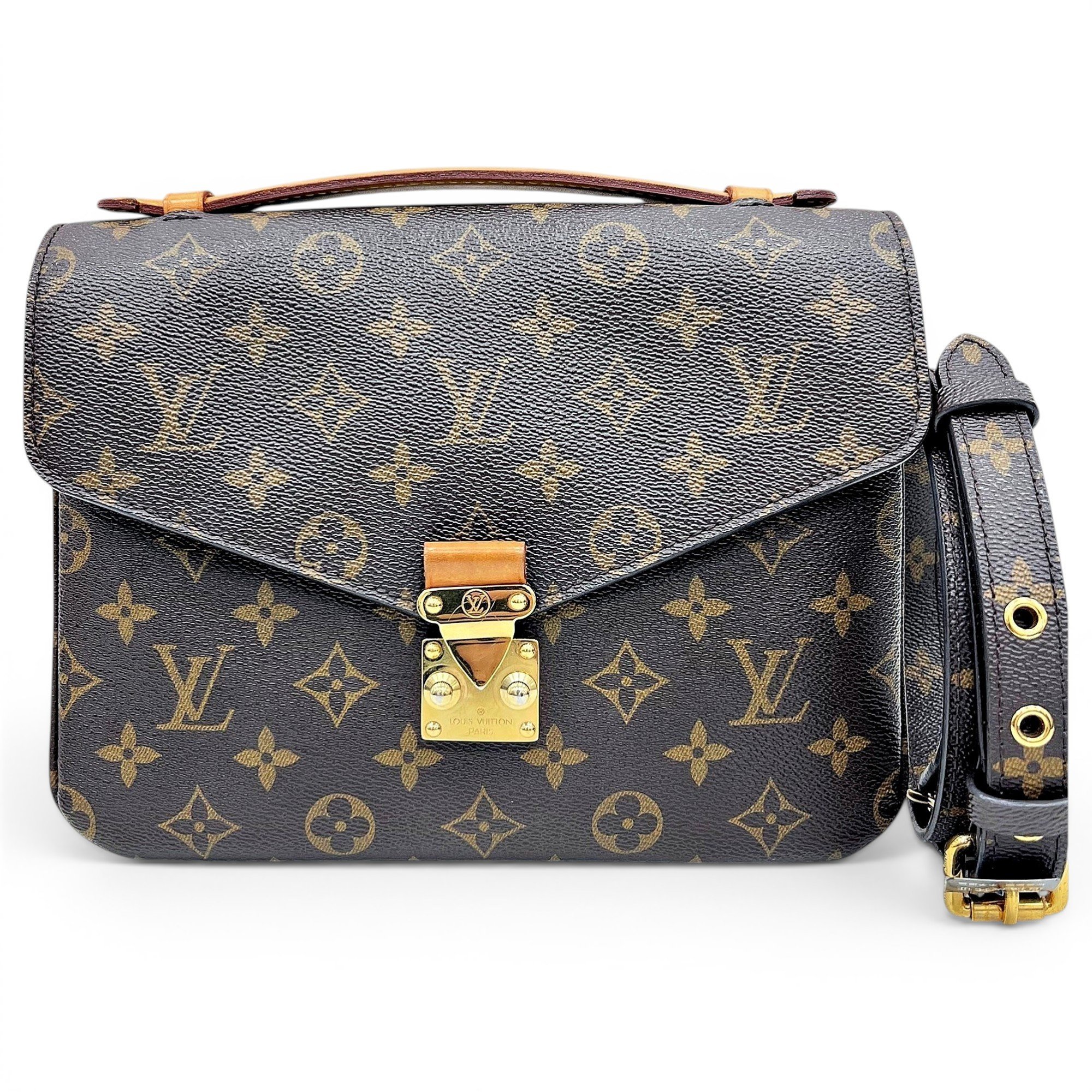 Metis leather crossbody bag