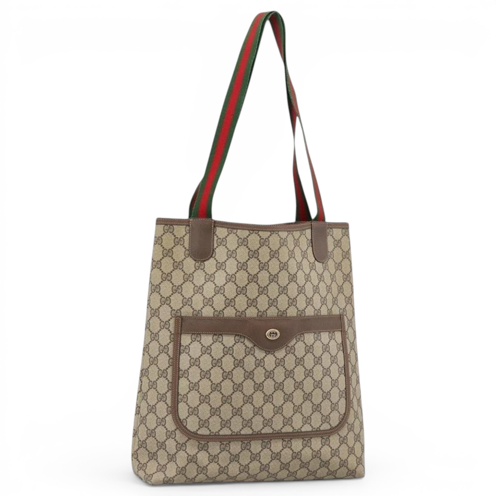 Leather tote