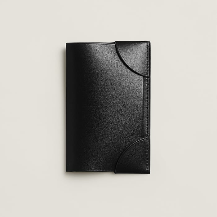 Noir Coins De Malle Card Holder