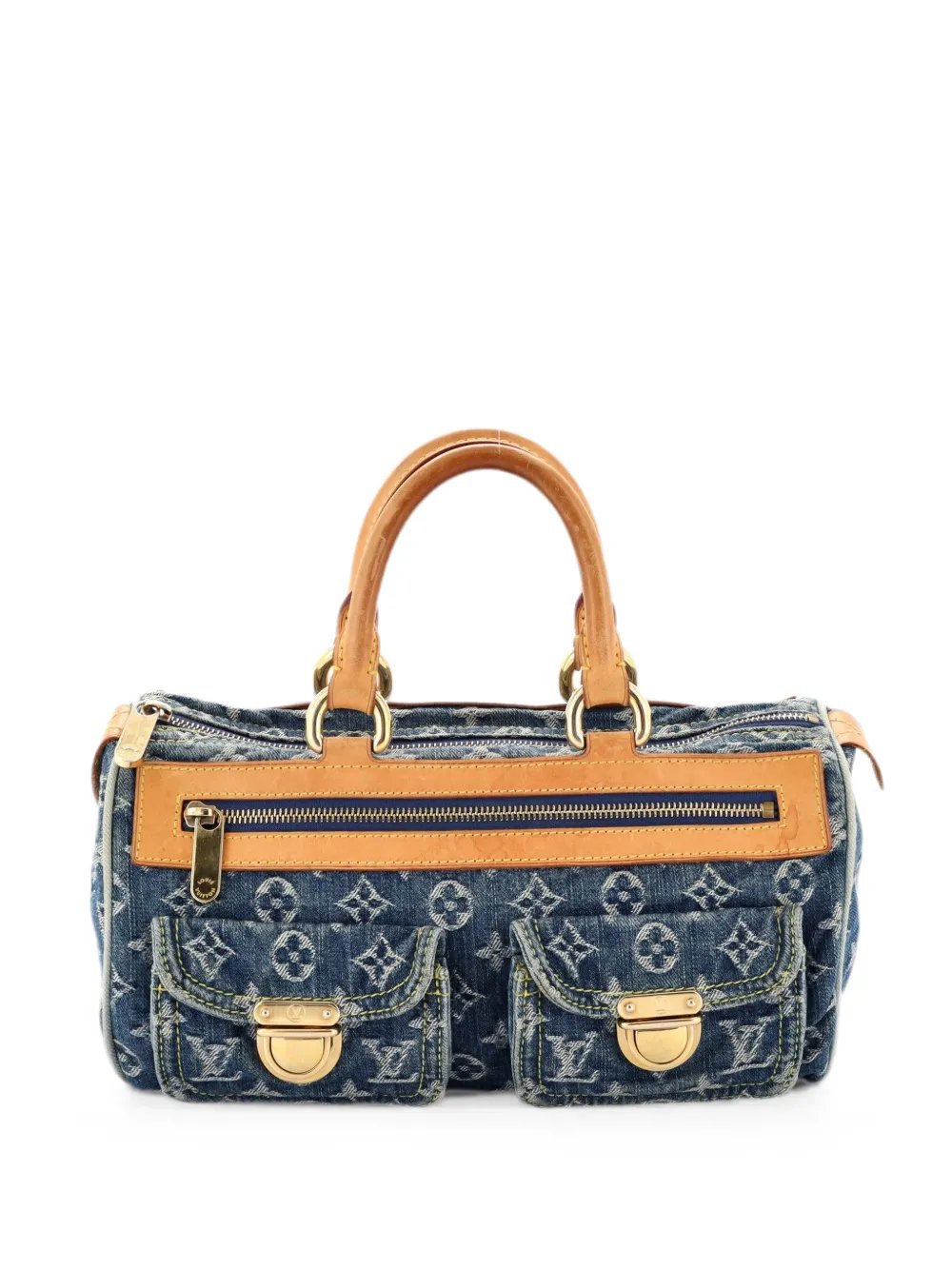 Neo Speedy Bag Denim handbag