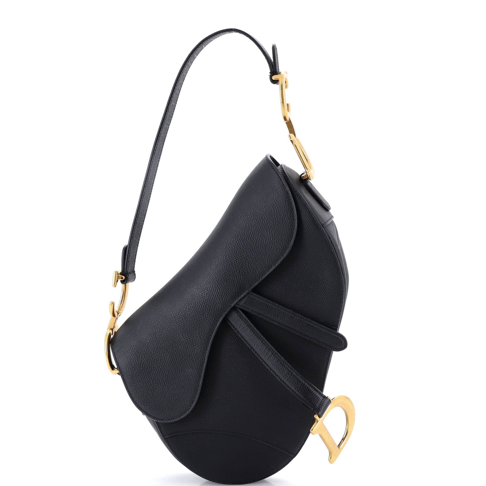 Dior Saddle Handbag Leather Medium