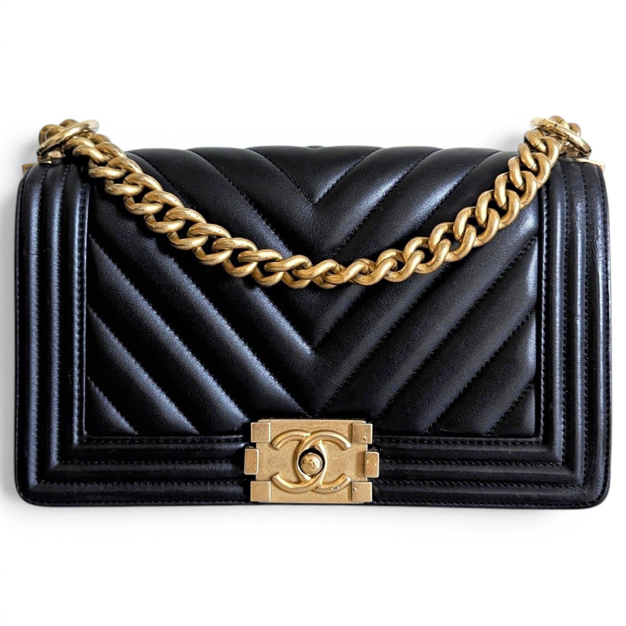 Boy leather handbag