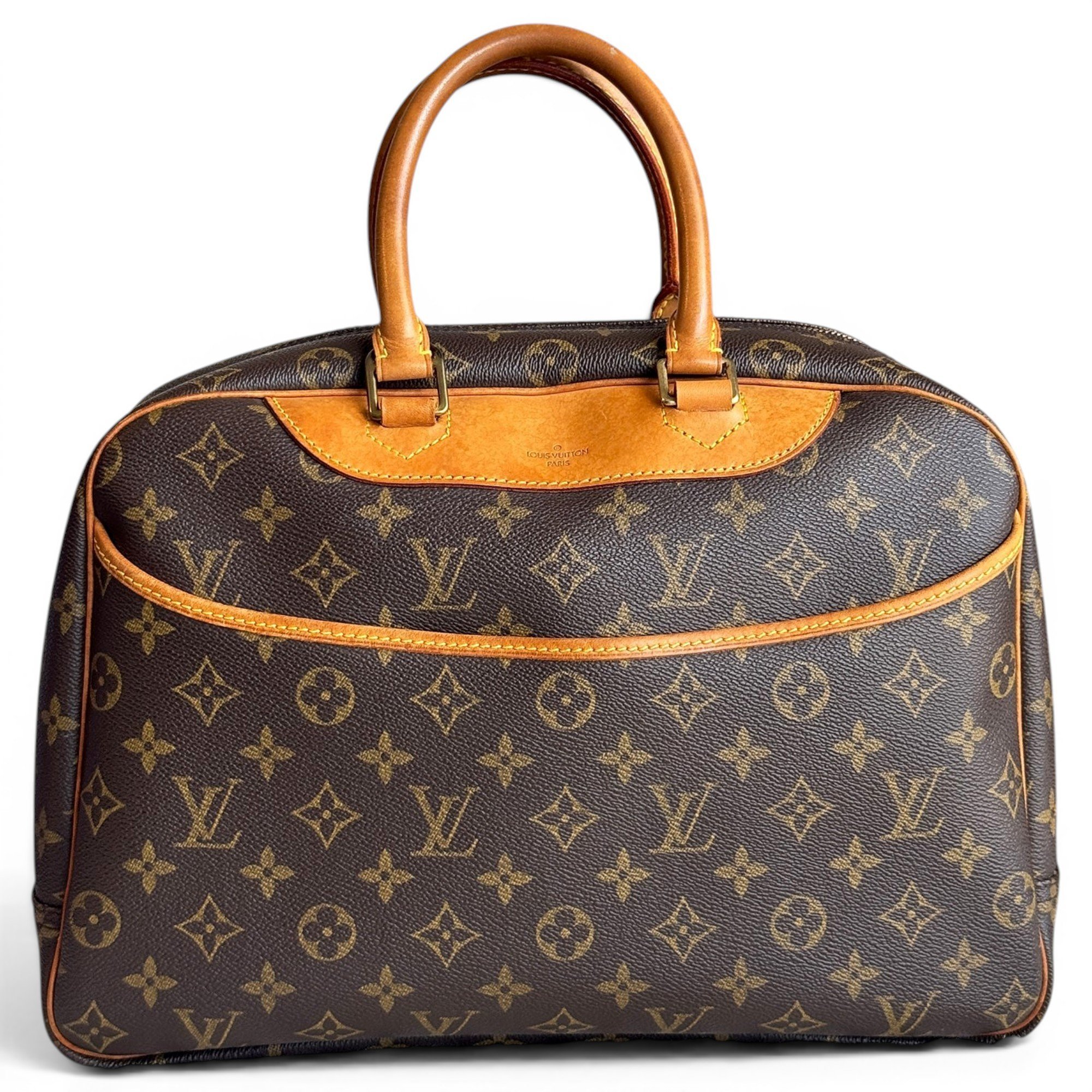 Deauville leather handbag