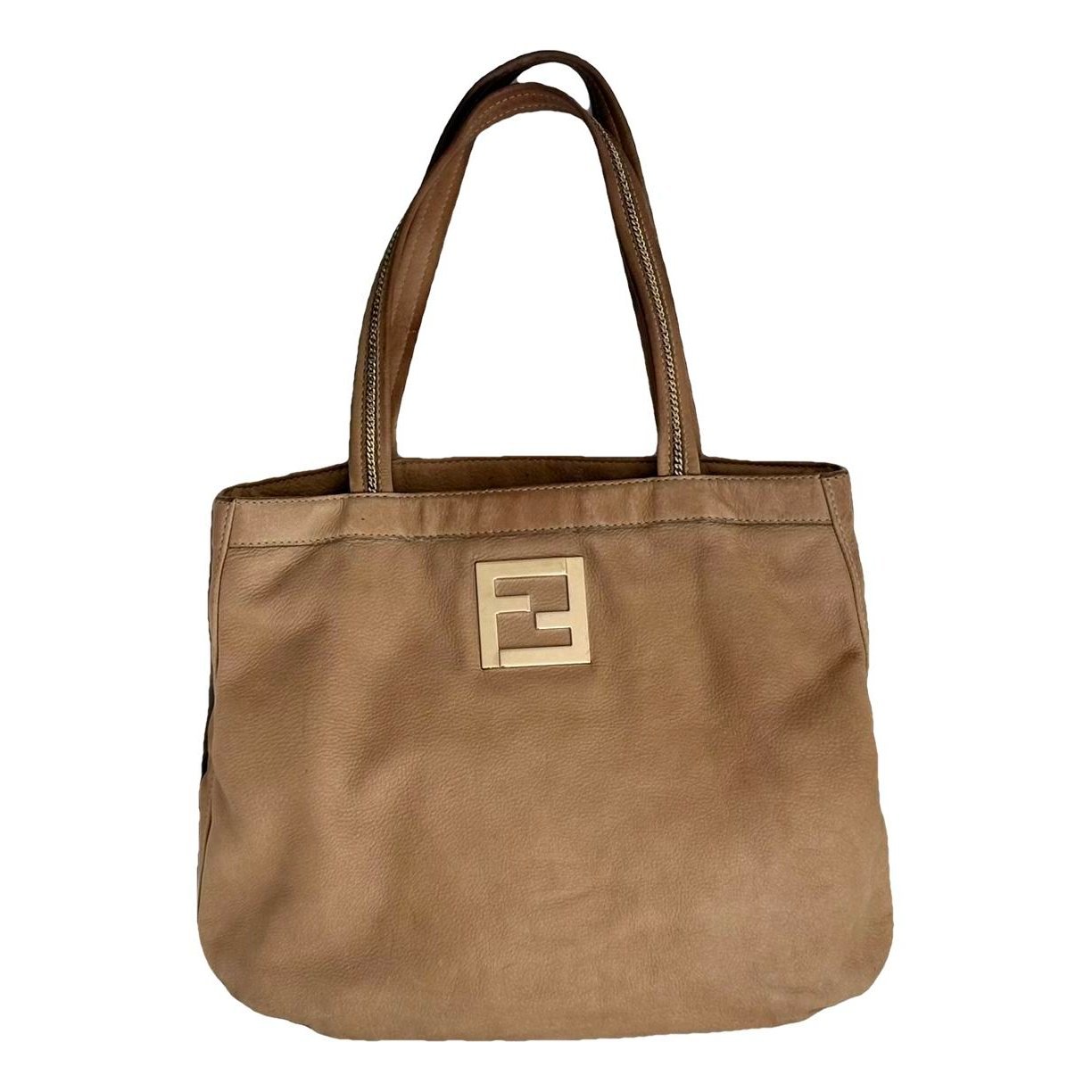 Leather tote