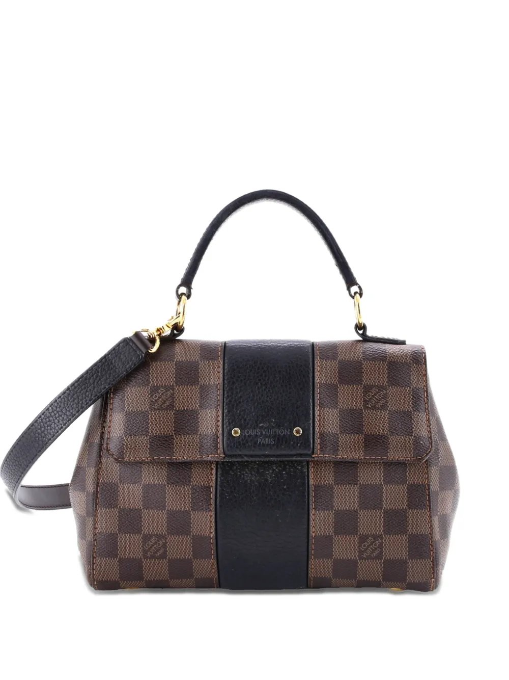Bond Street Handbag Damier with Leather BB satchel