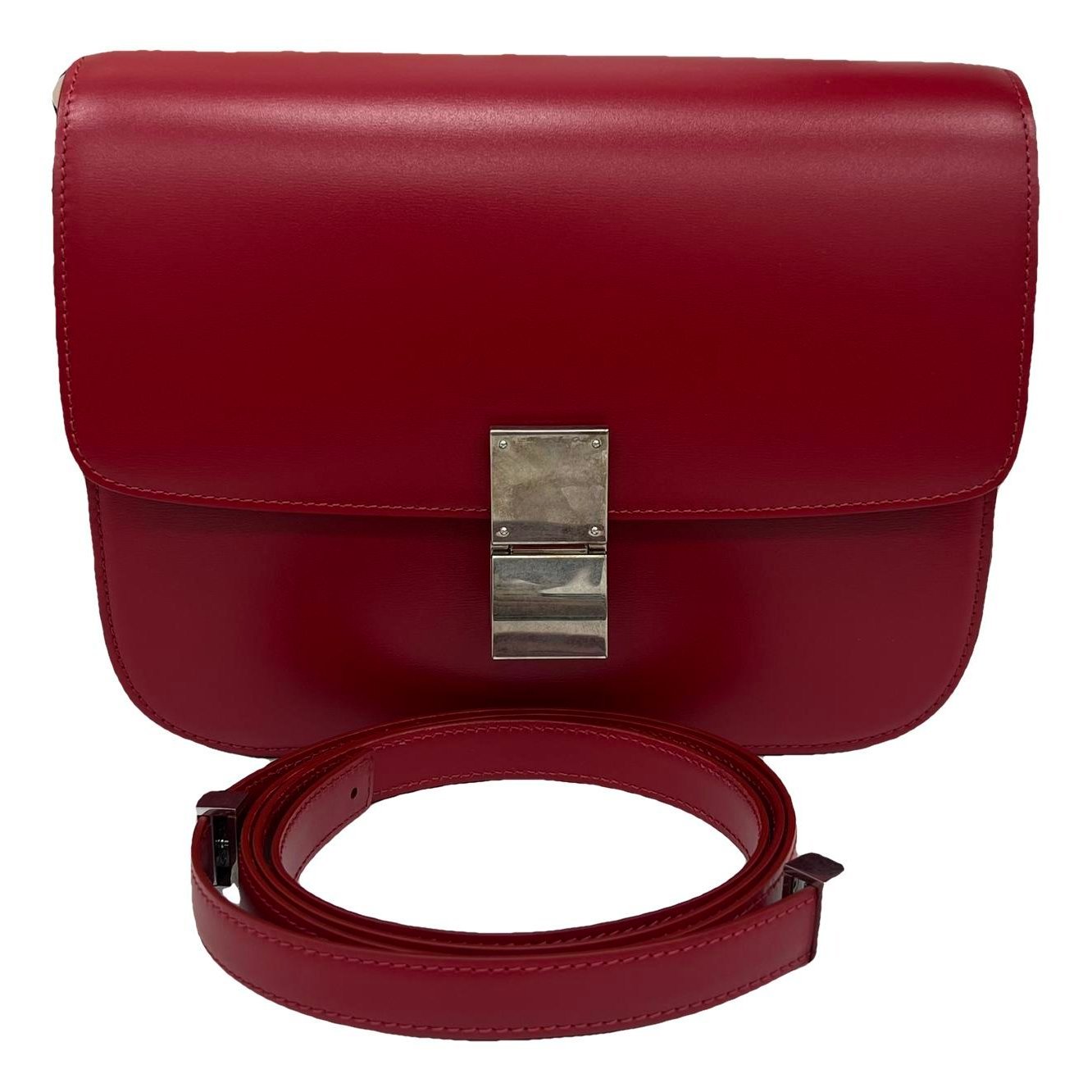 Classic leather handbag
