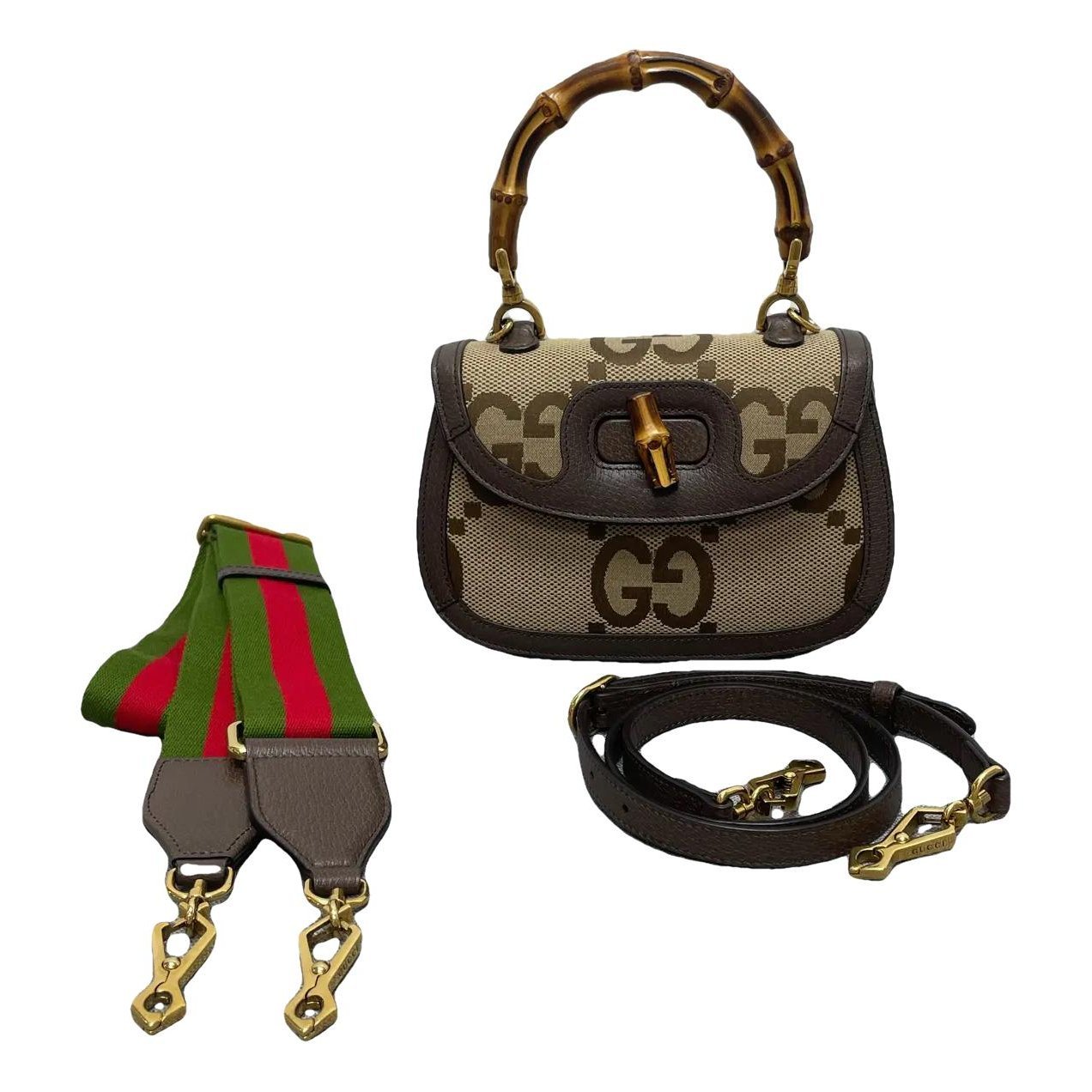 Convertible Bamboo Top Handle cloth handbag