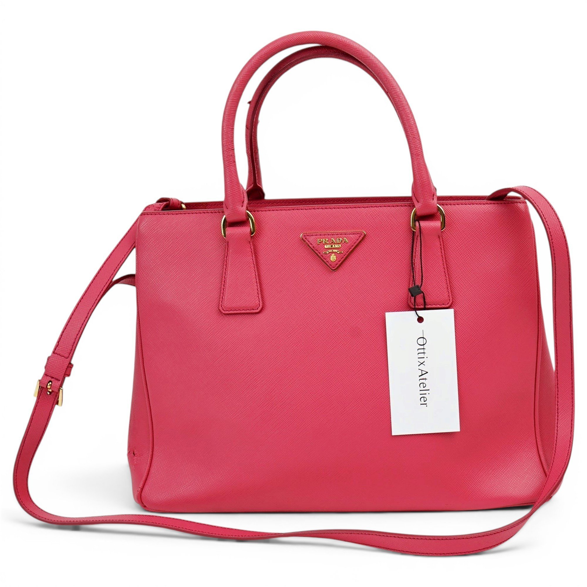 Galleria leather handbag