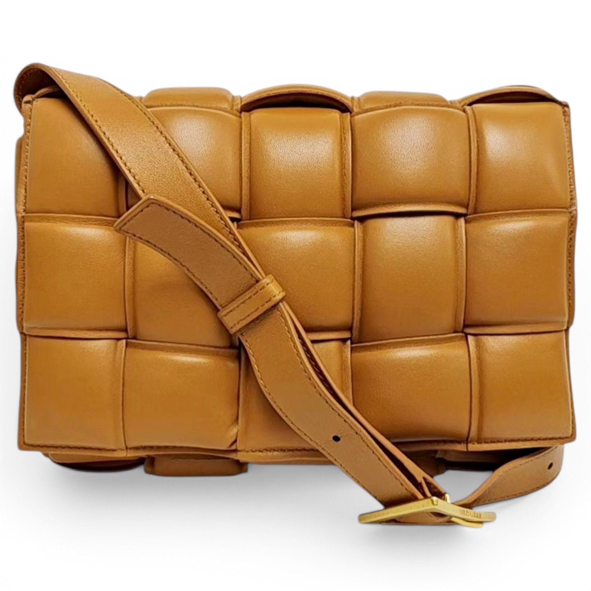 Cassette Padded leather handbag