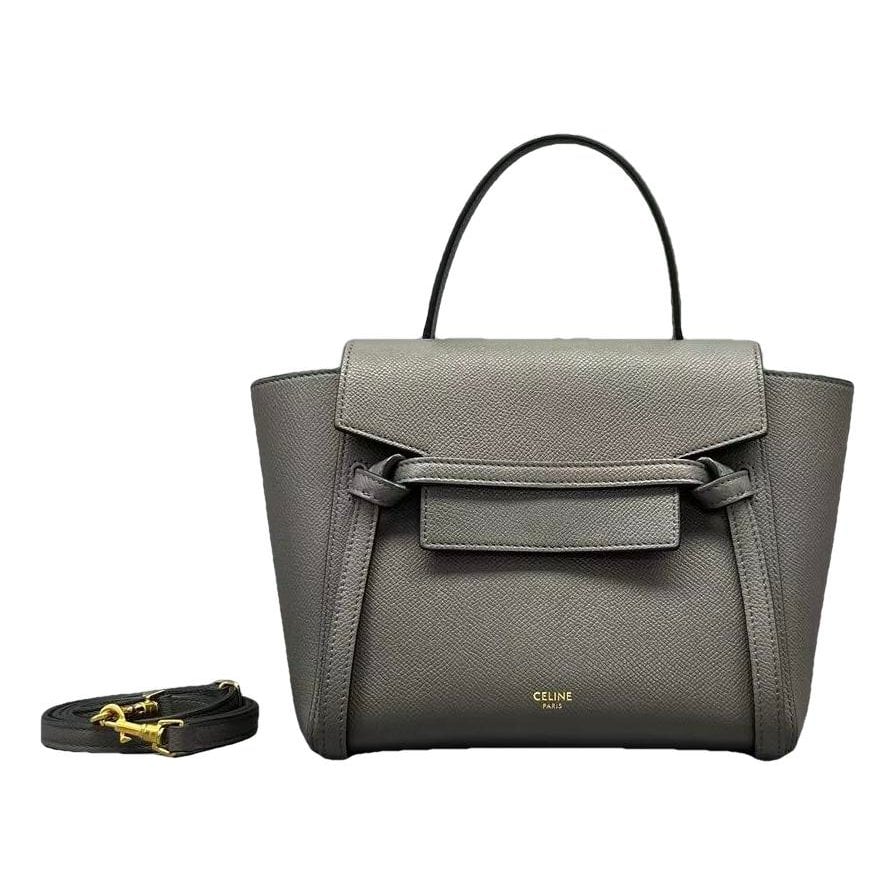 Belt leather bag