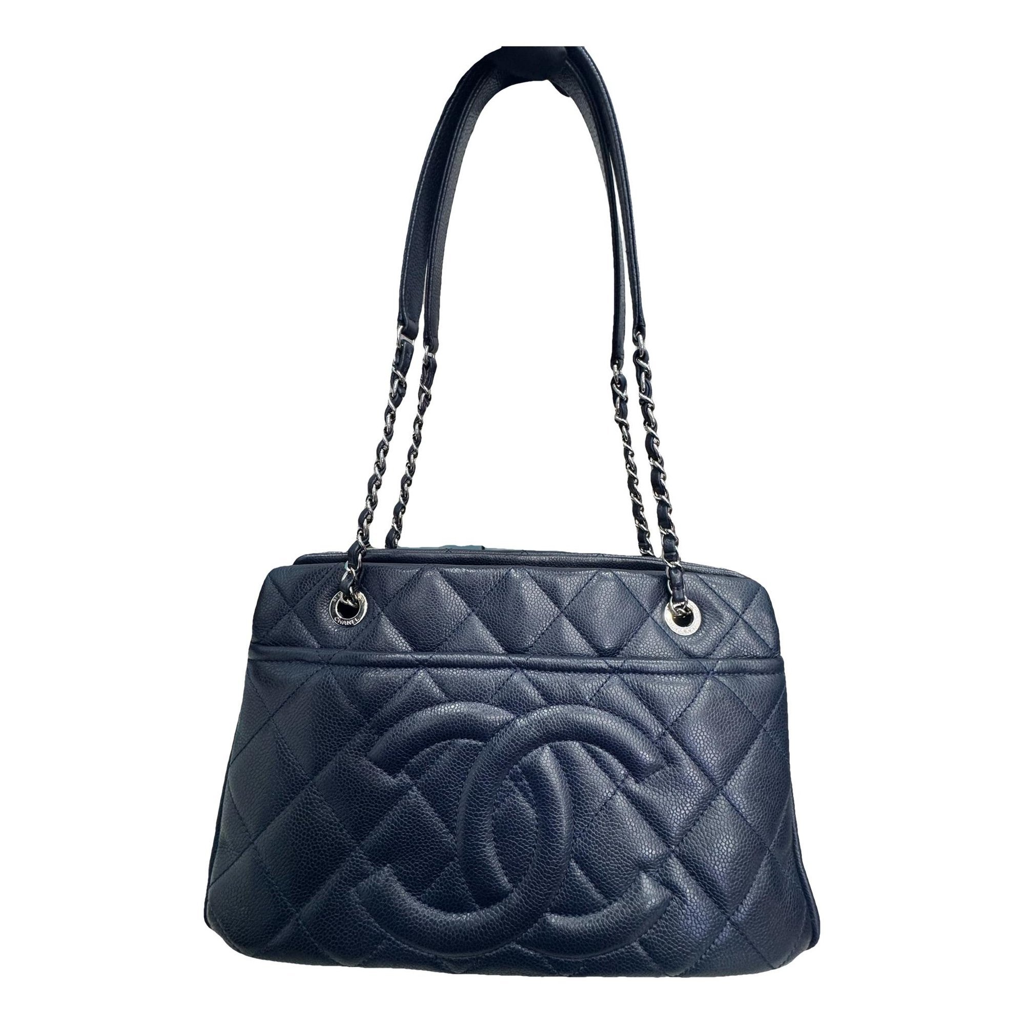 Petite Shopping Tote leather handbag