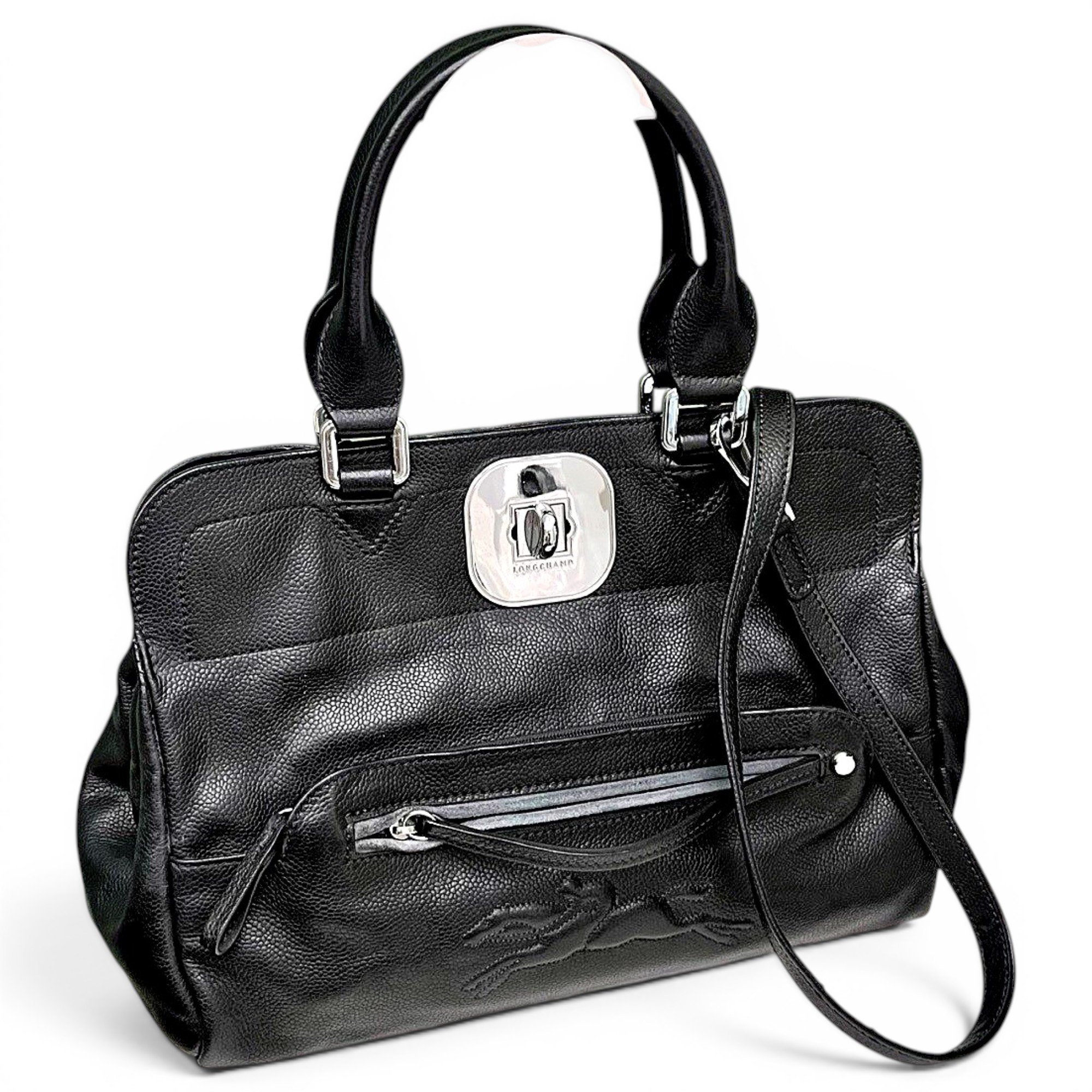 Leather handbag