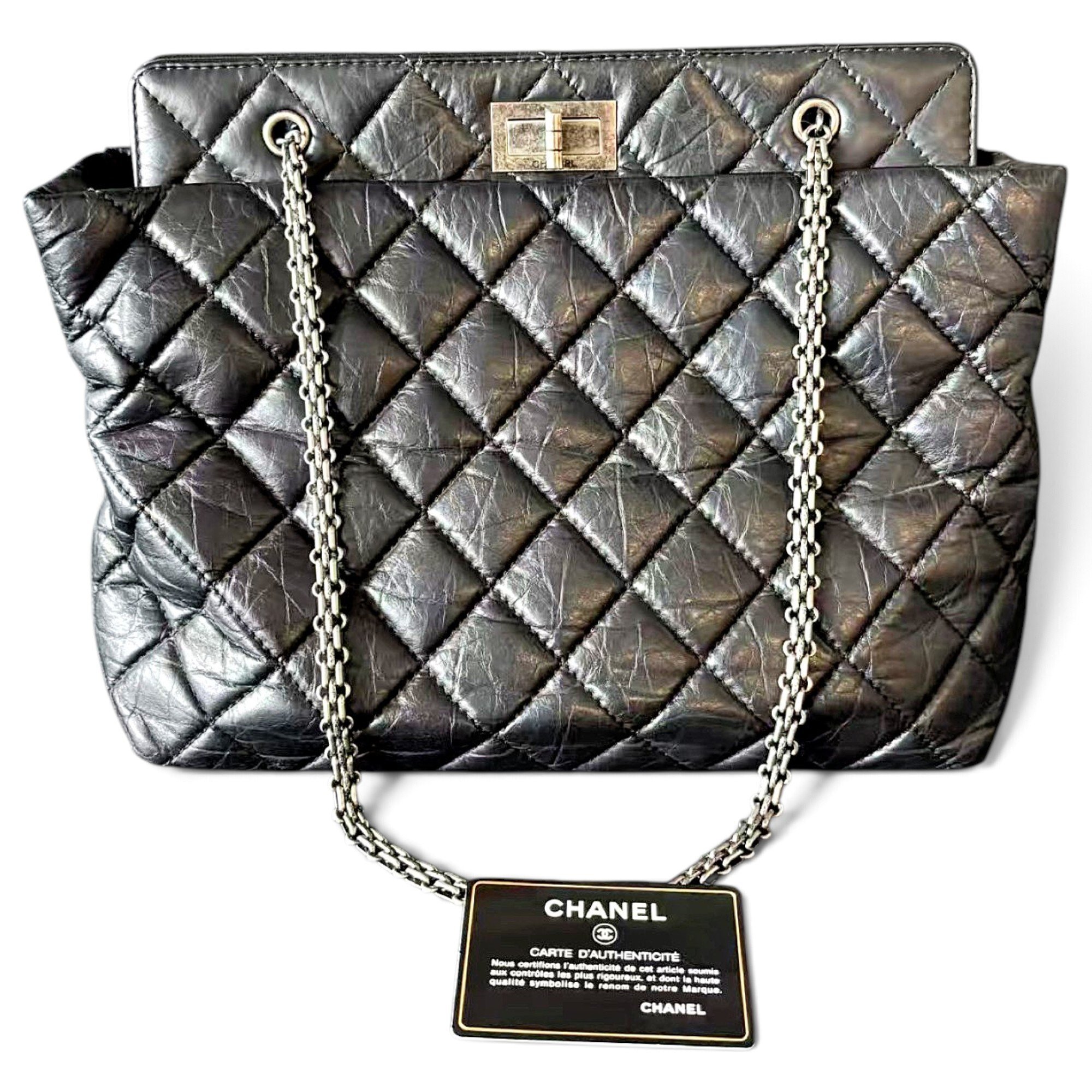2.55 leather handbag