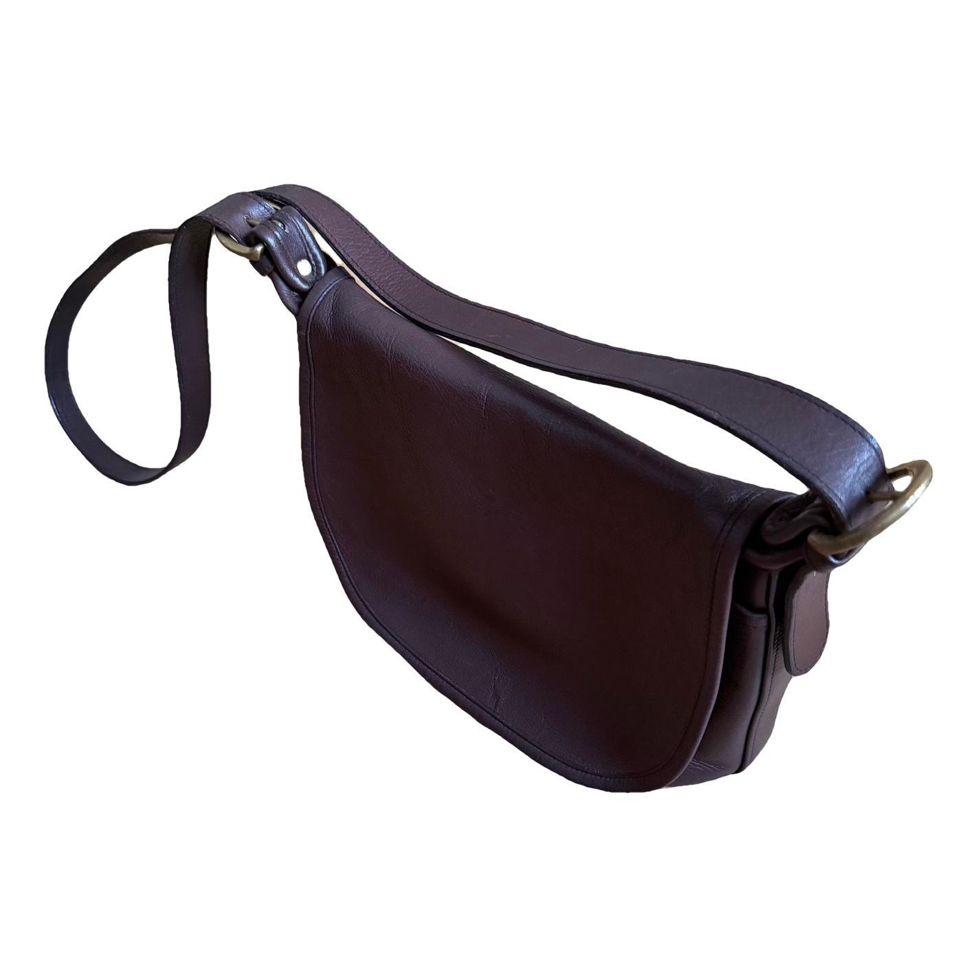 Leather crossbody bag